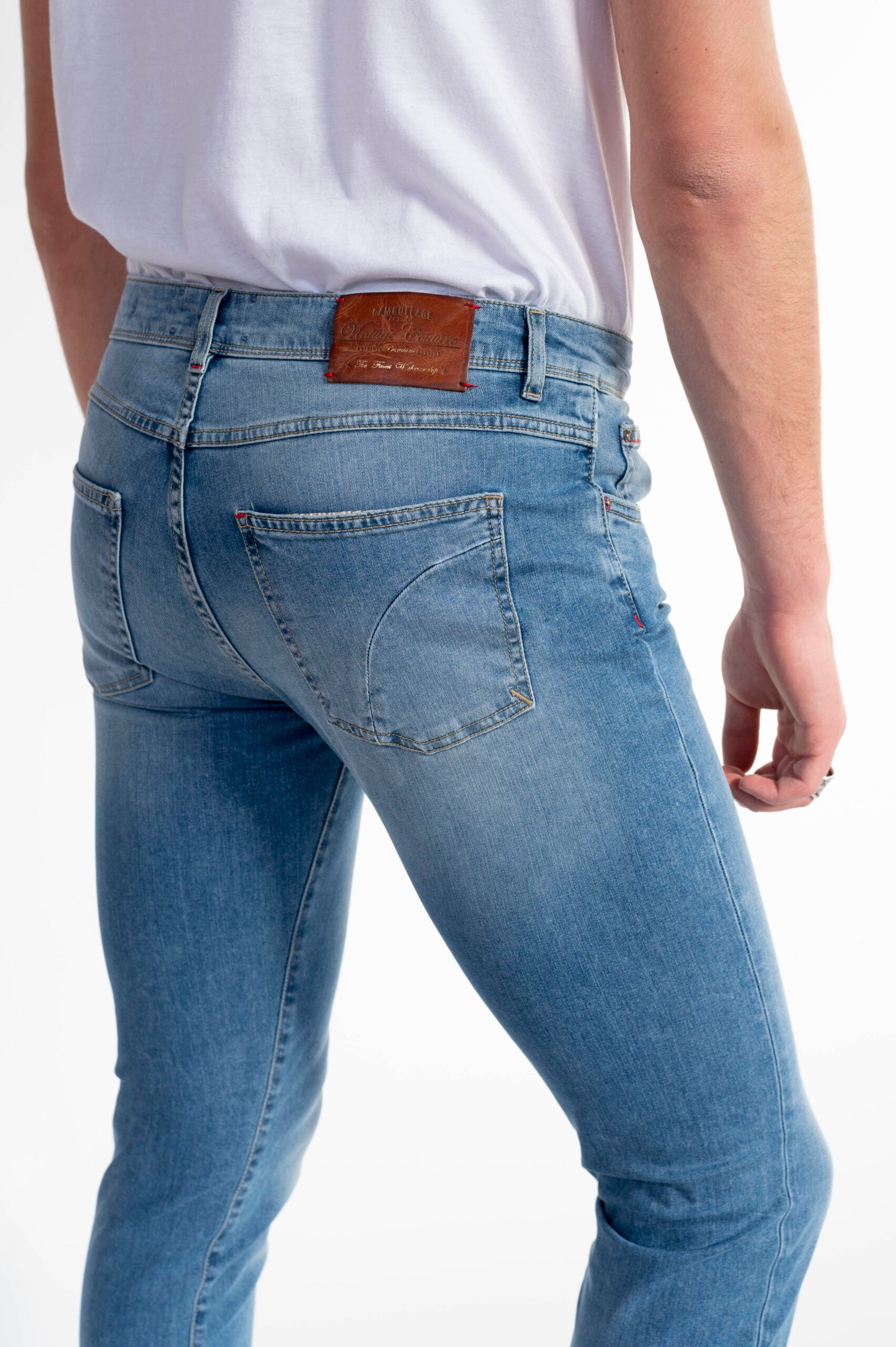 BEST FIVE - Blu Denim Stretch - D13 A391