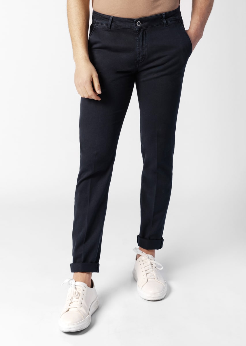 CHINOS REY 17 - Bull Stretch PPT - 16T 883 CLASSIC BLUE RTS