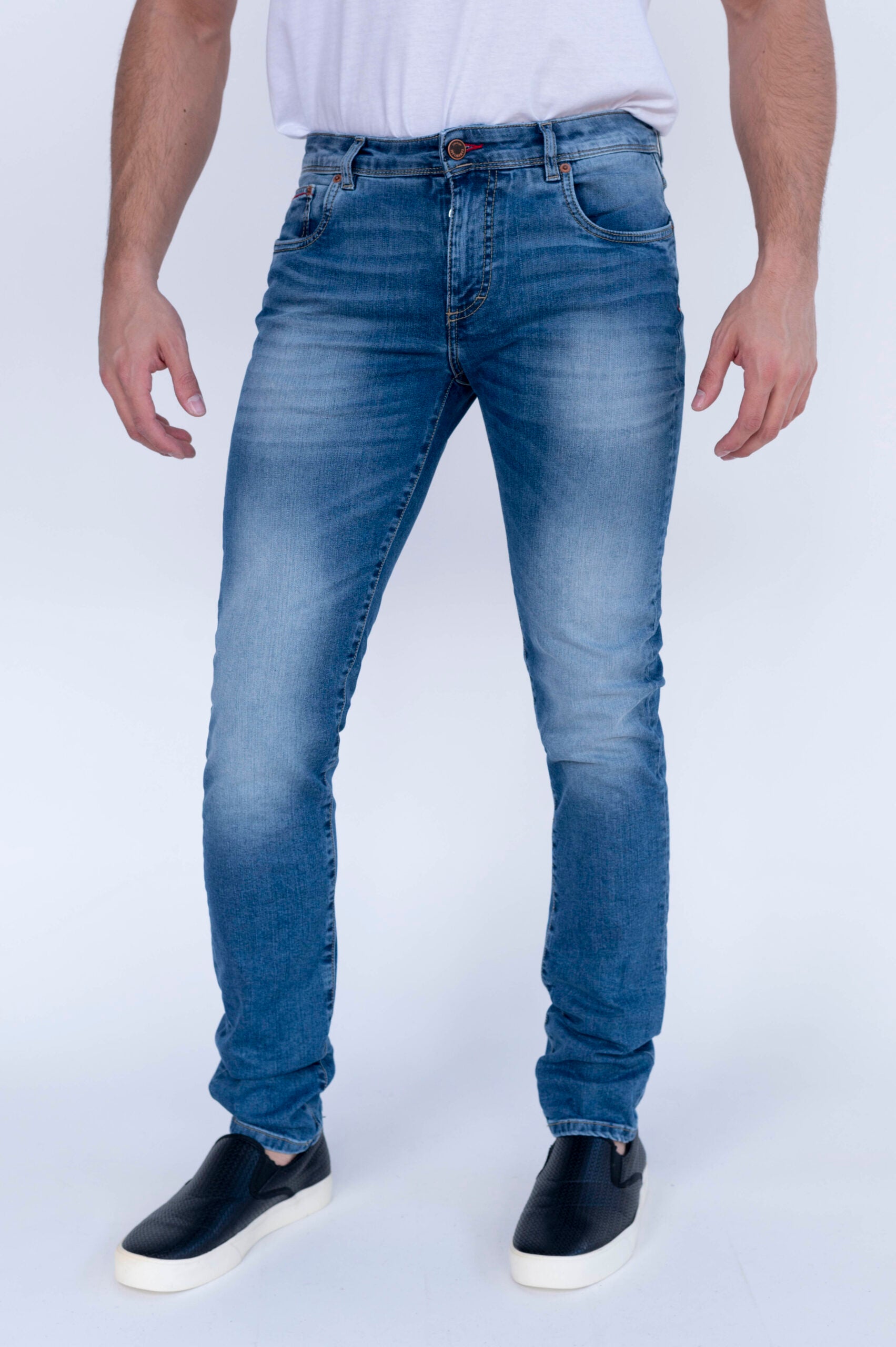 BEST FIVE - Blu Denim Stretch - D13 A599