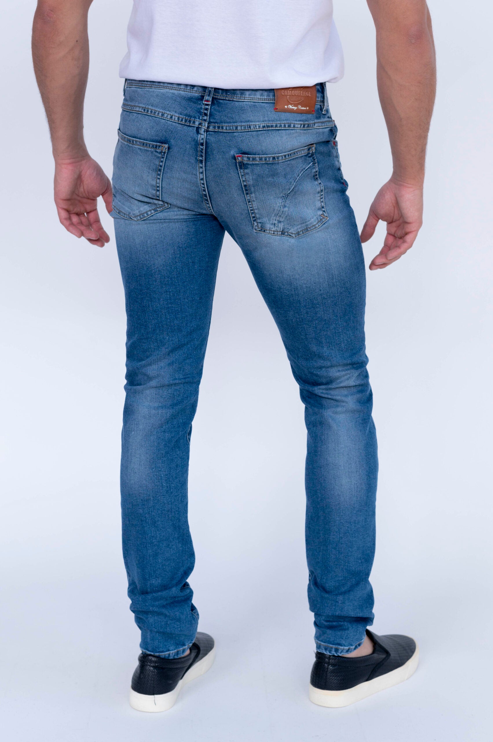 BEST FIVE - Blu Denim Stretch - D13 A599