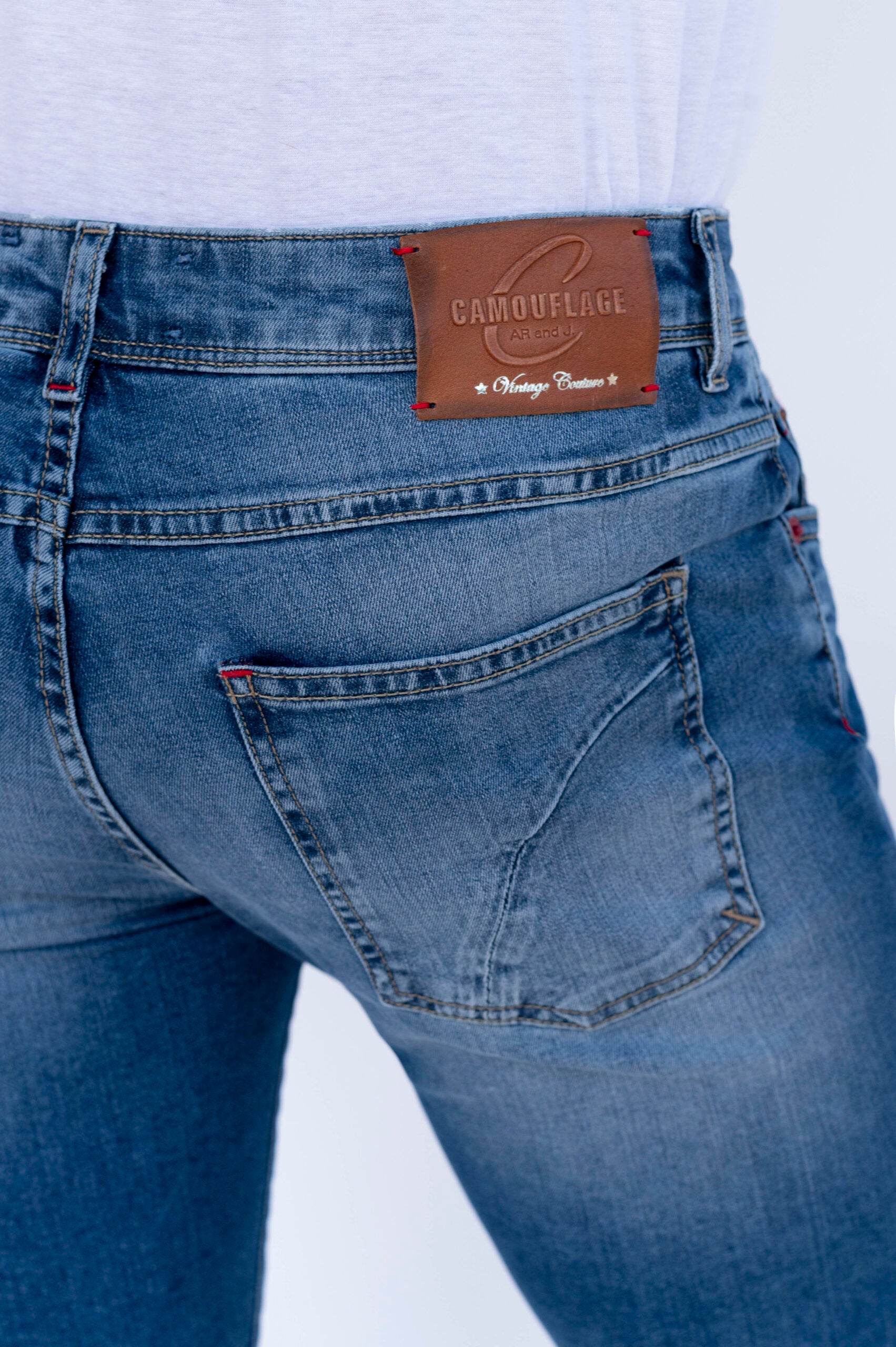 BEST FIVE - Blu Denim Stretch - D13 A599