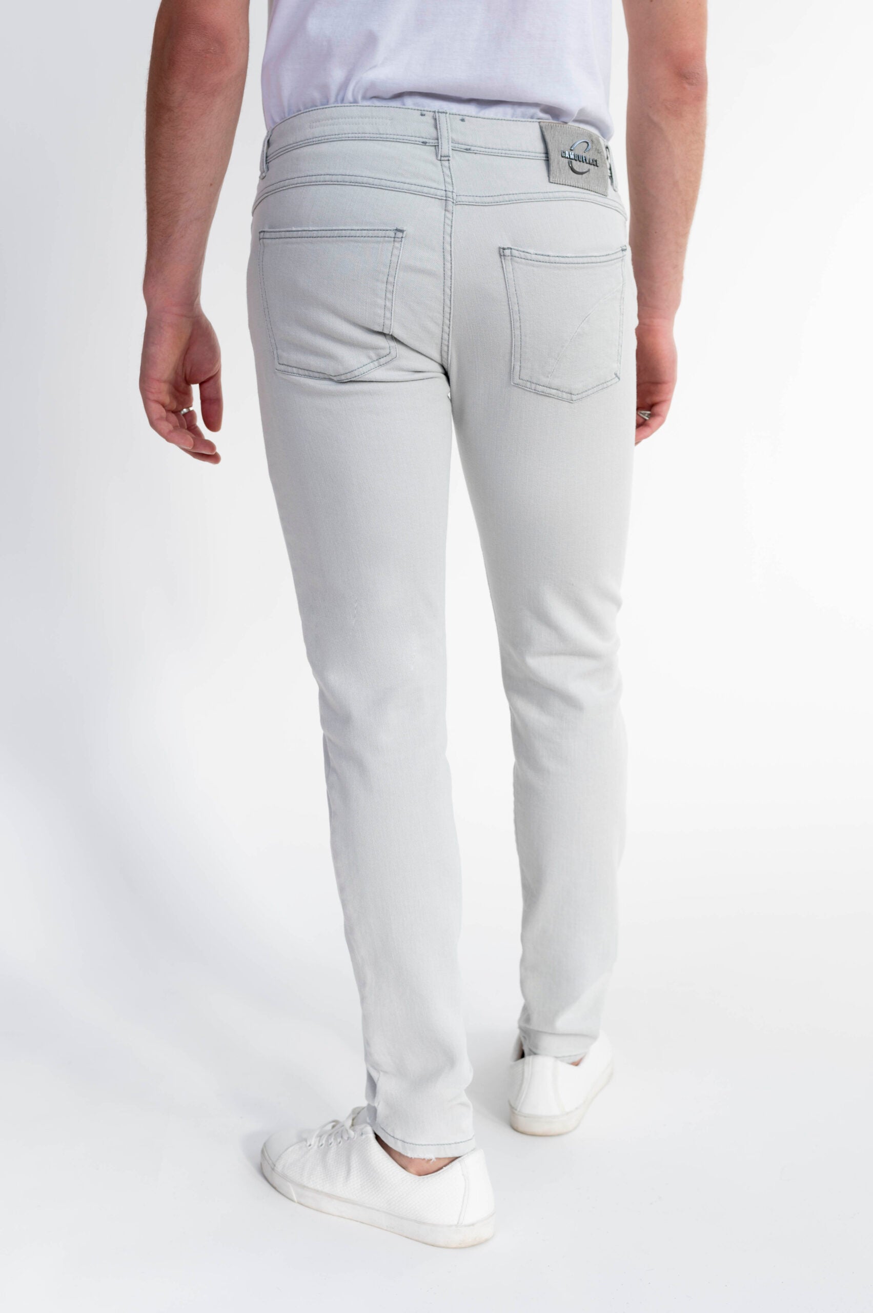 BEST FIVE - Denim Grey Stretch - D21 A394