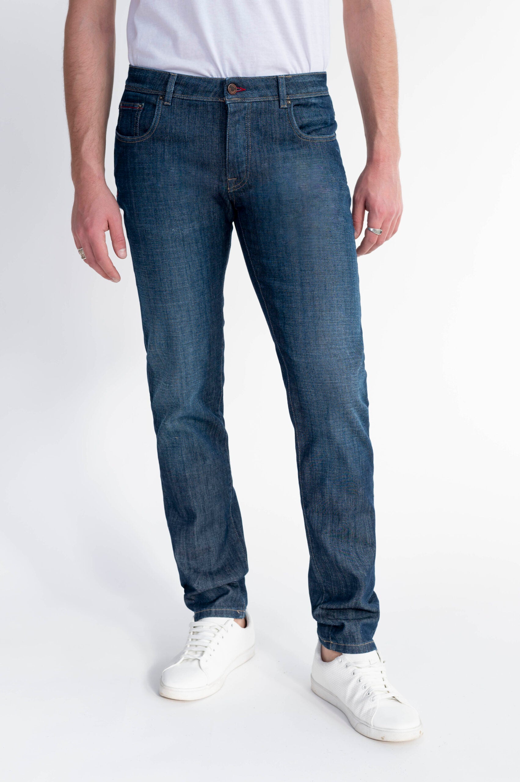 BS BETTER 17 - Blu Denim Stretch Double Face - D48 A512