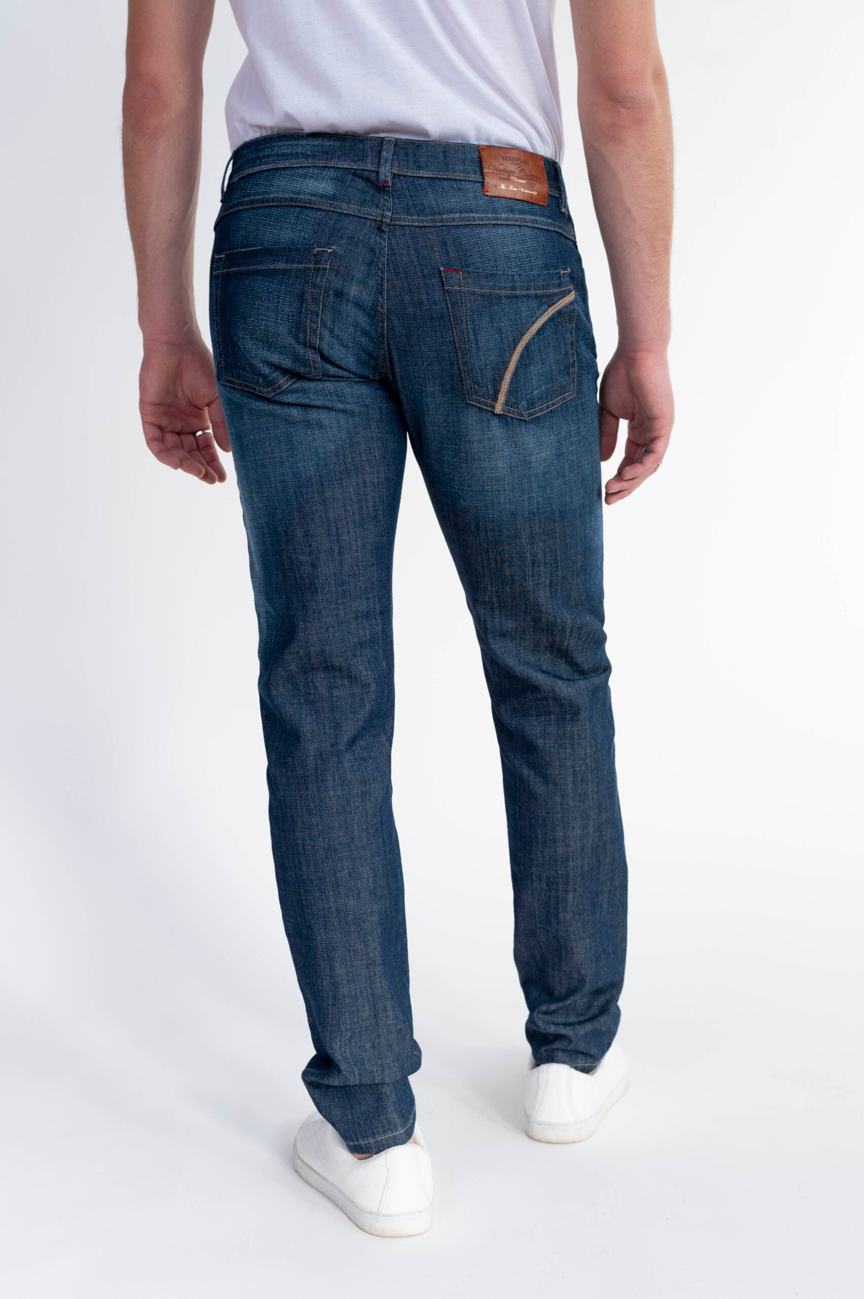 BS BETTER 17 - Blu Denim Stretch Double Face - D48 A512