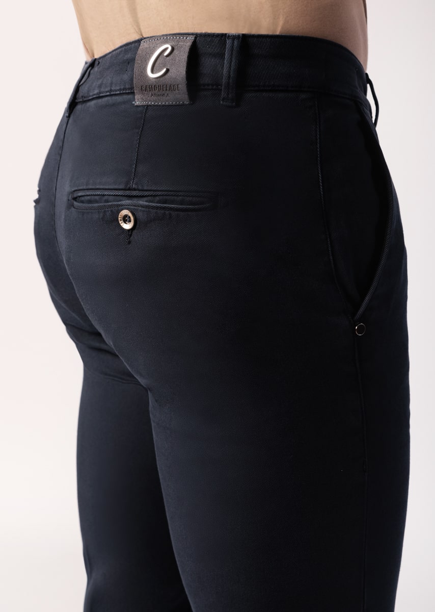 CHINOS REY 17 - Bull Stretch PPT - 16T 883 CLASSIC BLUE RTS