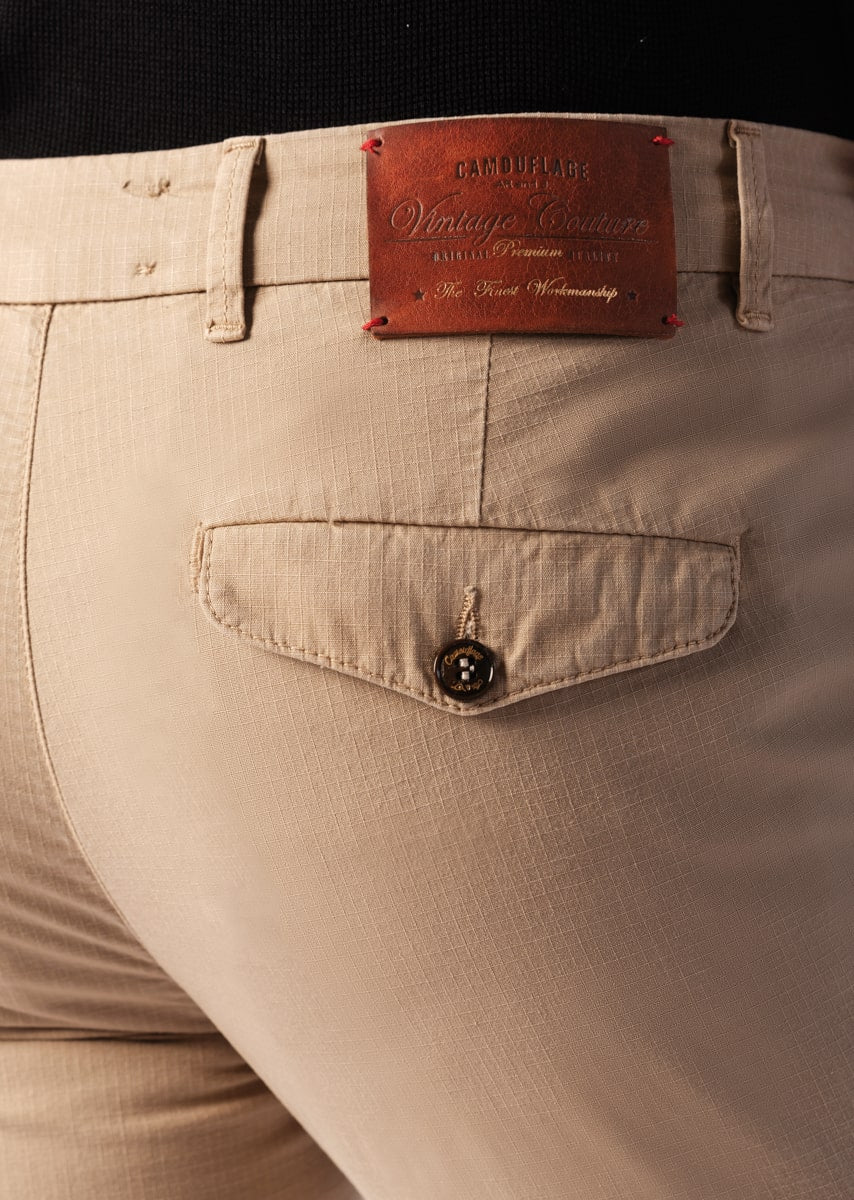 NICK - Ripstop Stretch PPT - N03 719 BLEACHED SAND RTS