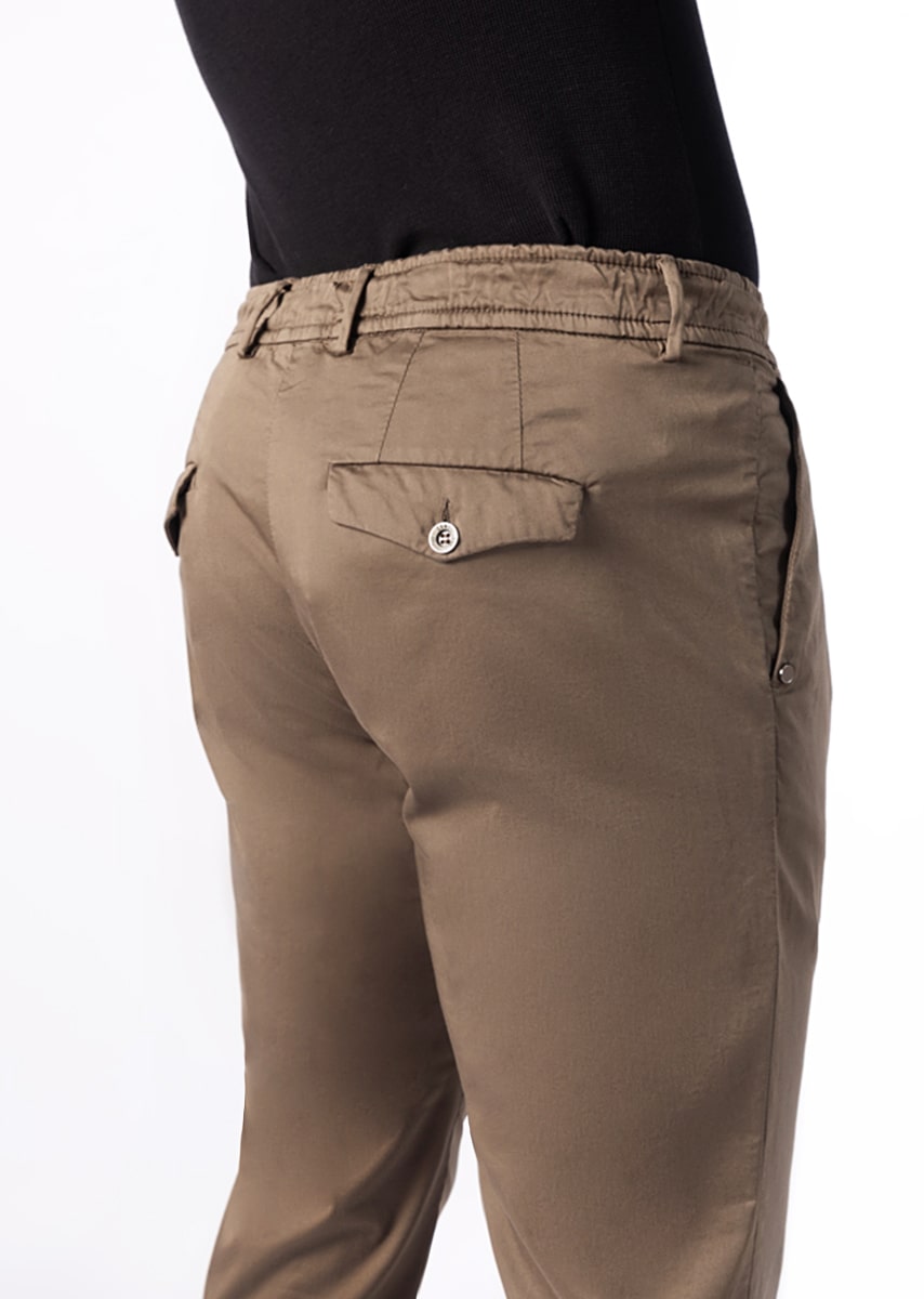 FRANK - Raso Stretch PPT - N21 781 MOKA TDR
