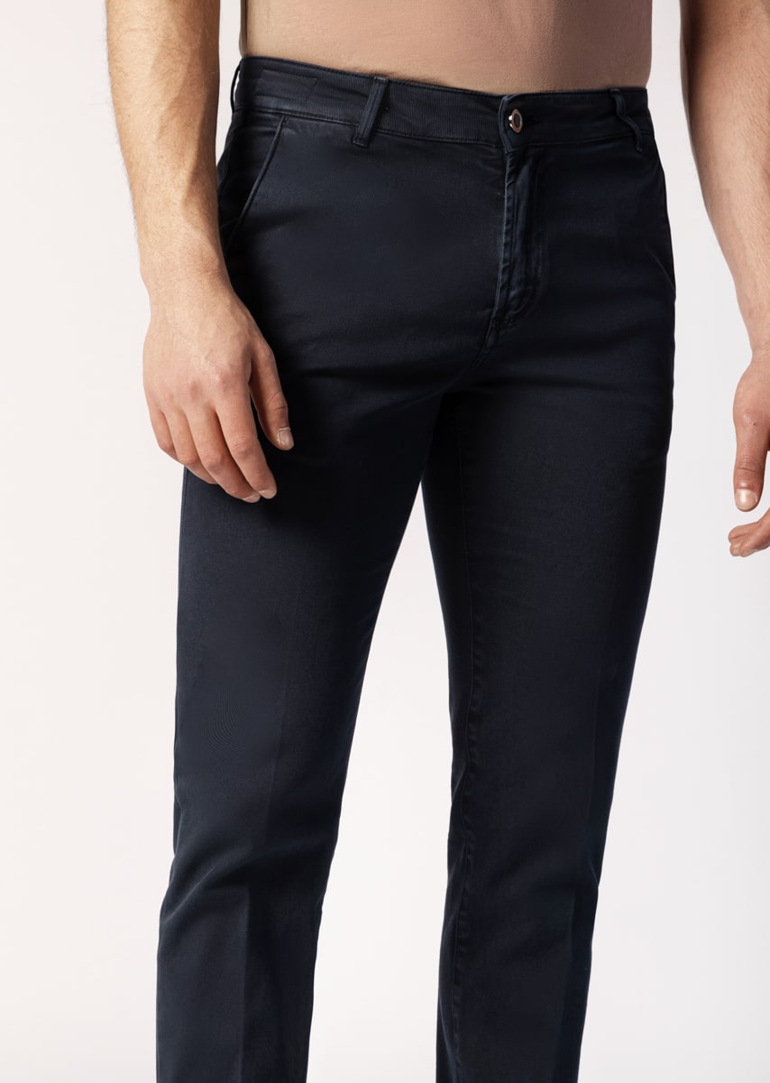 CHINOS REY 17 - Bull Stretch PPT - 16T 883 CLASSIC BLUE RTS