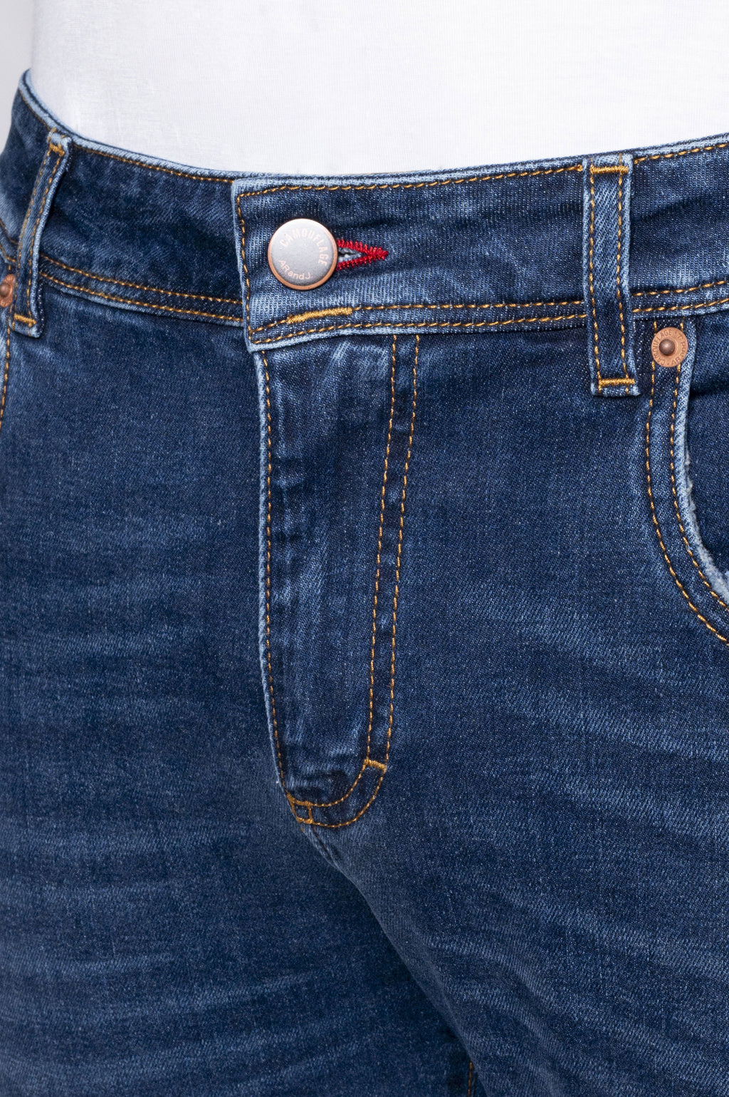 Best Five - Five Pockets Selvedge Denim - D49 A925 Blue Denim