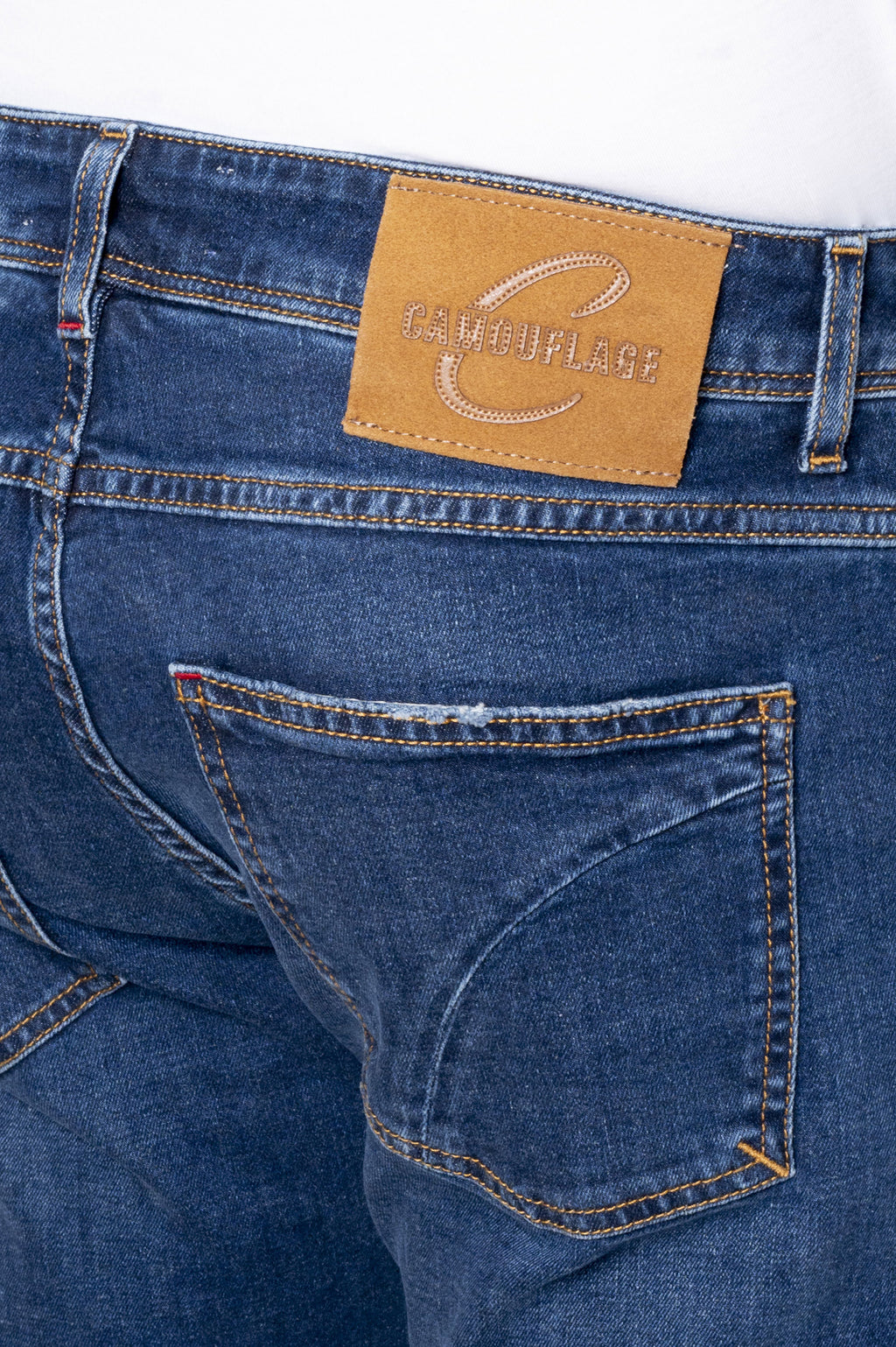 Best Five - Five Pockets Selvedge Denim - D49 A925 Blue Denim