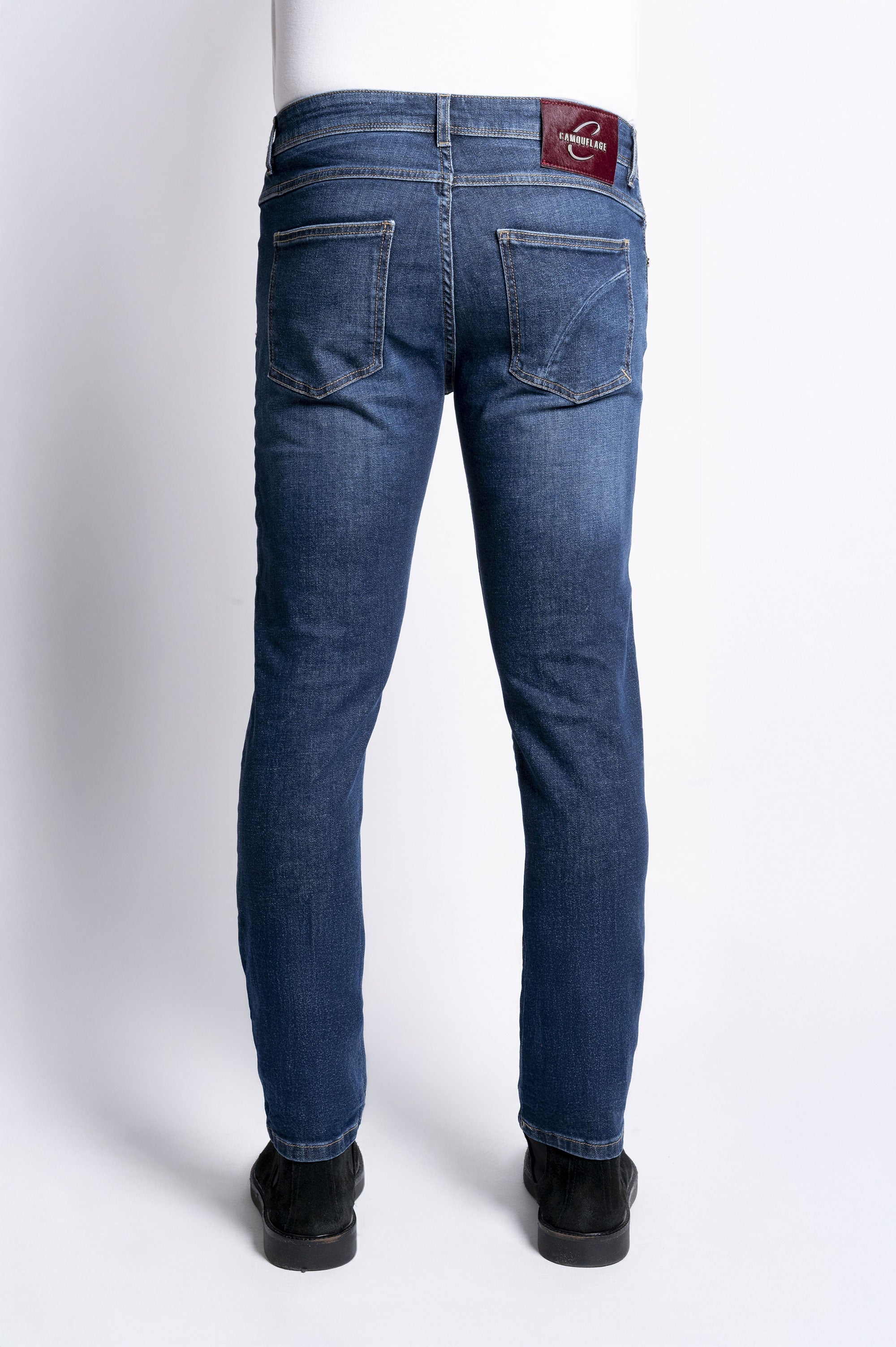 Best Five - Jeans elasticizzati a cinque tasche - D06 A891 Denim blu