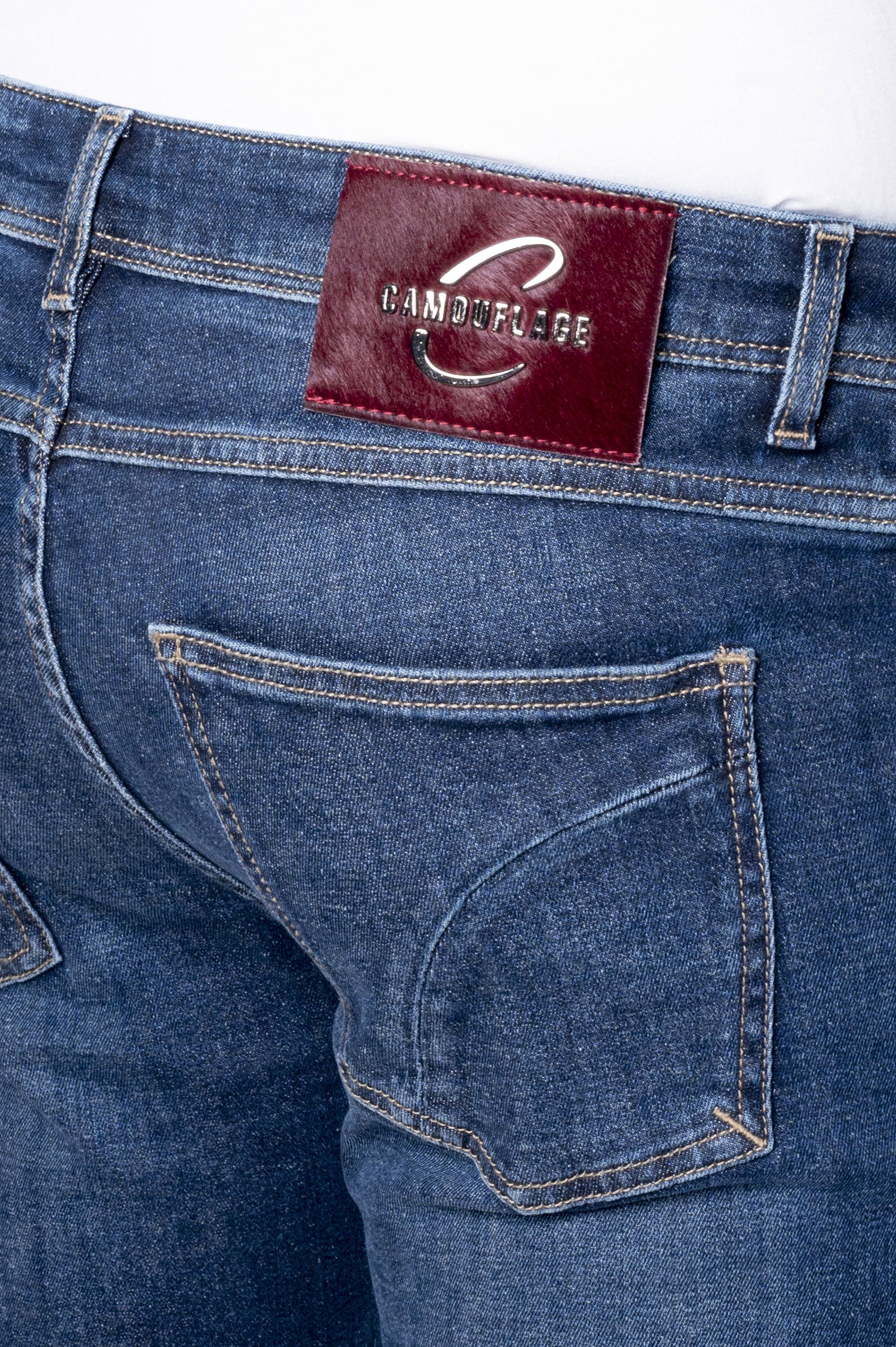 Best Five - Jeans elasticizzati a cinque tasche - D06 A891 Denim blu