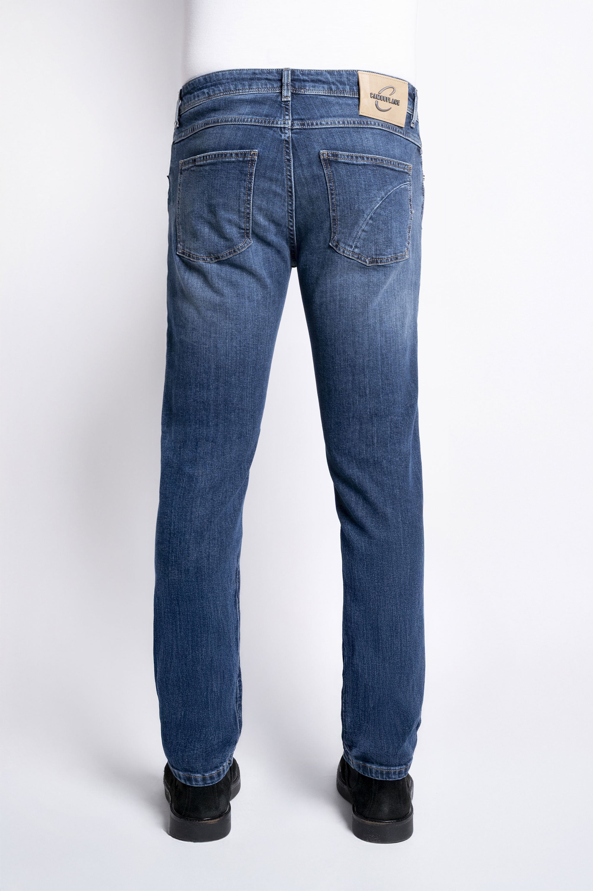 Best Five - Five Pockets Comfort - D101 A896 Blue Denim