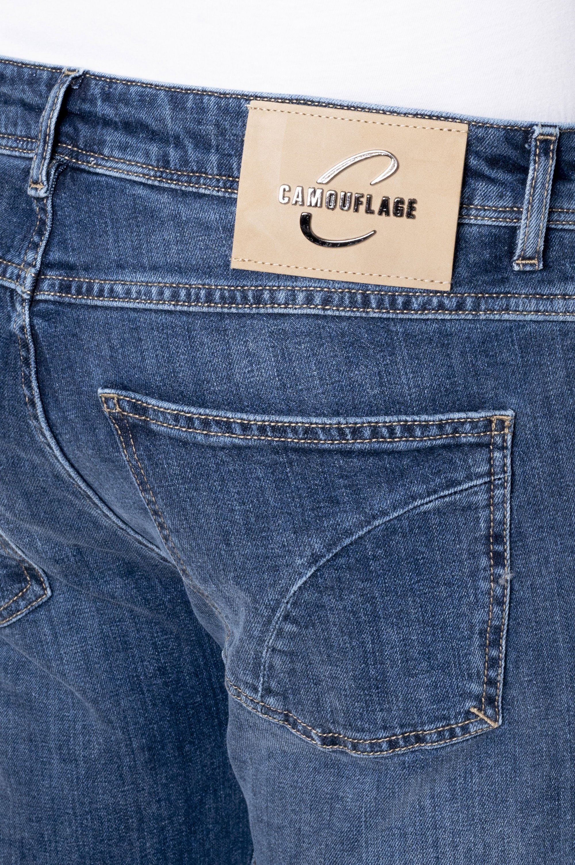 Best Five - Five Pockets Comfort - D101 A896 Blue Denim