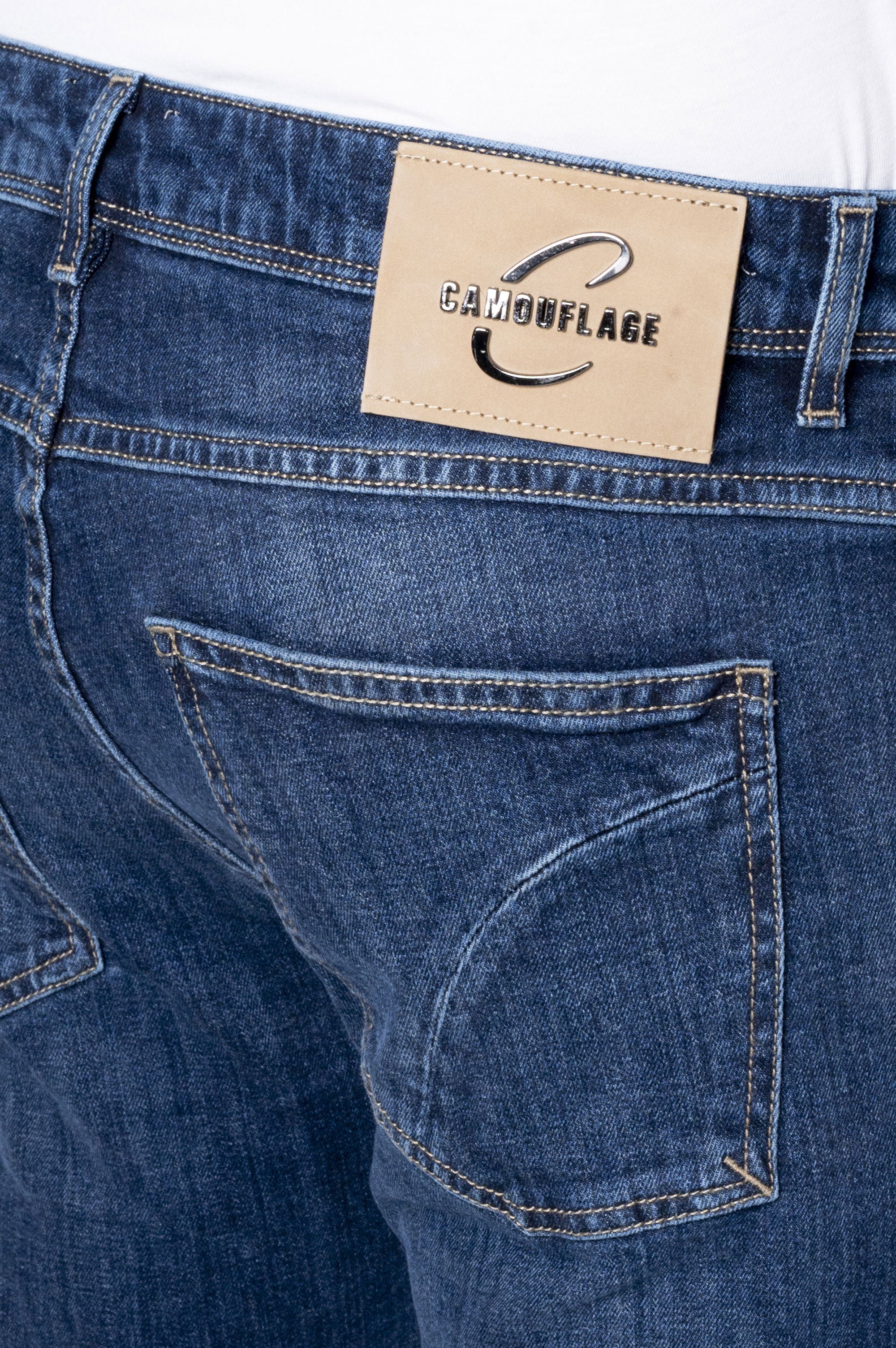 Best Five - Five Pockets Comfort - D101 A898 Blue Denim