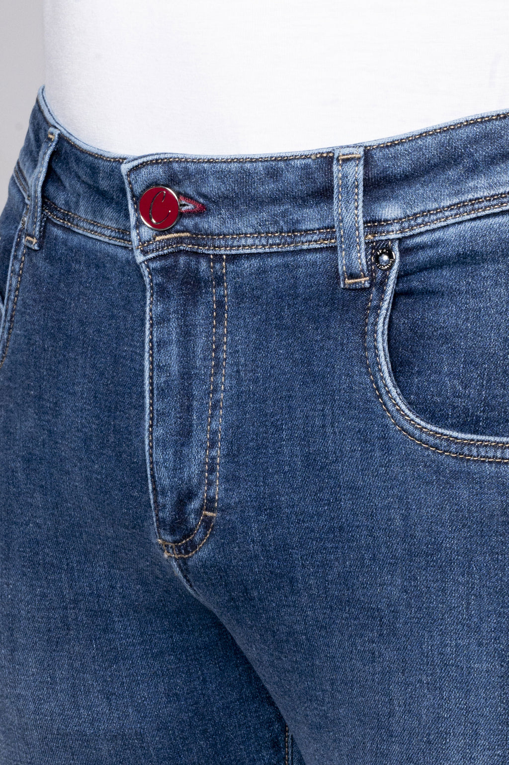 Best Five - CANDIANI Denim Stretch - D106 A902 Blue Denim