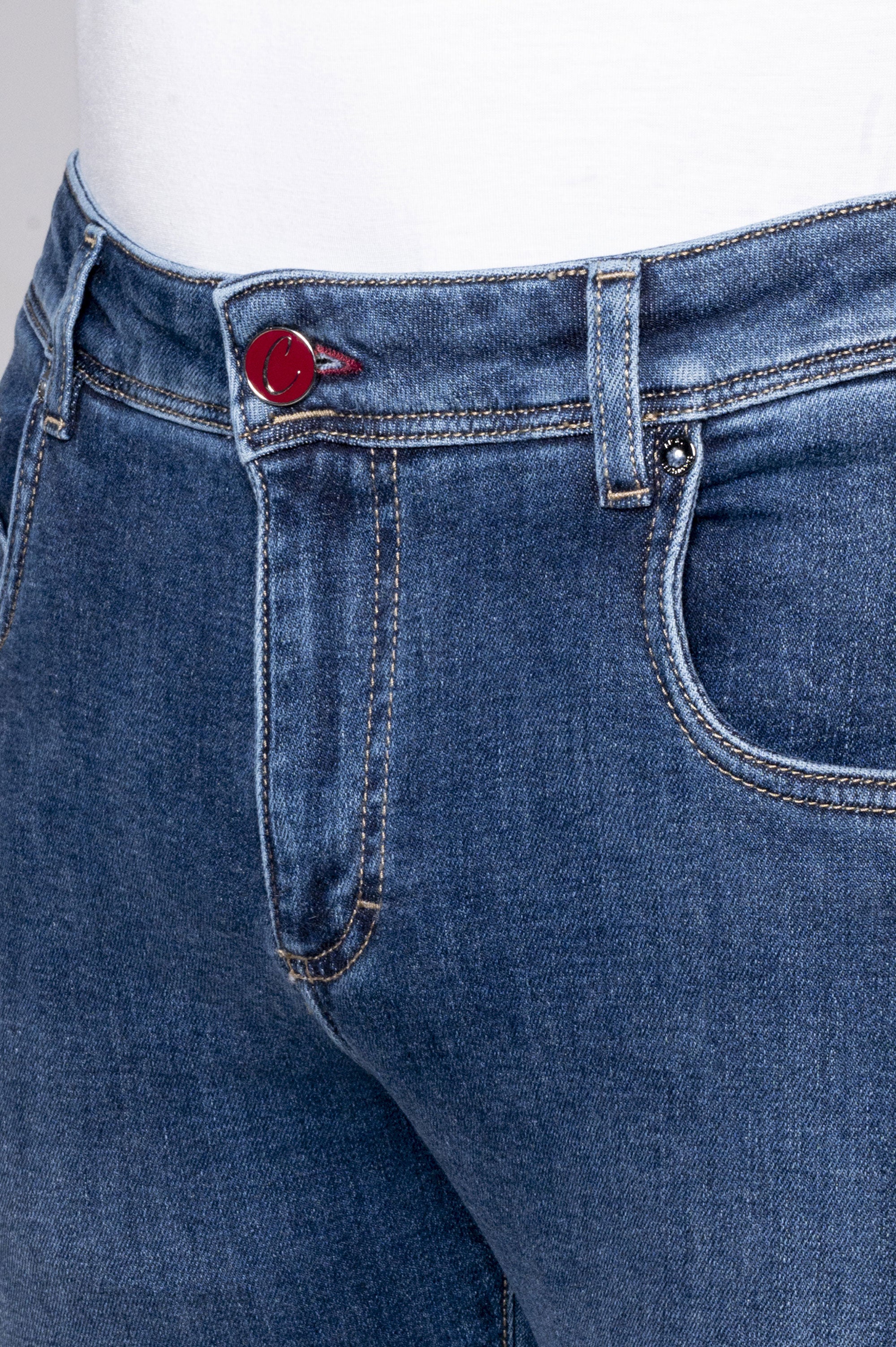 Best Five - CANDIANI Denim Stretch - D106 A902 Blue Denim