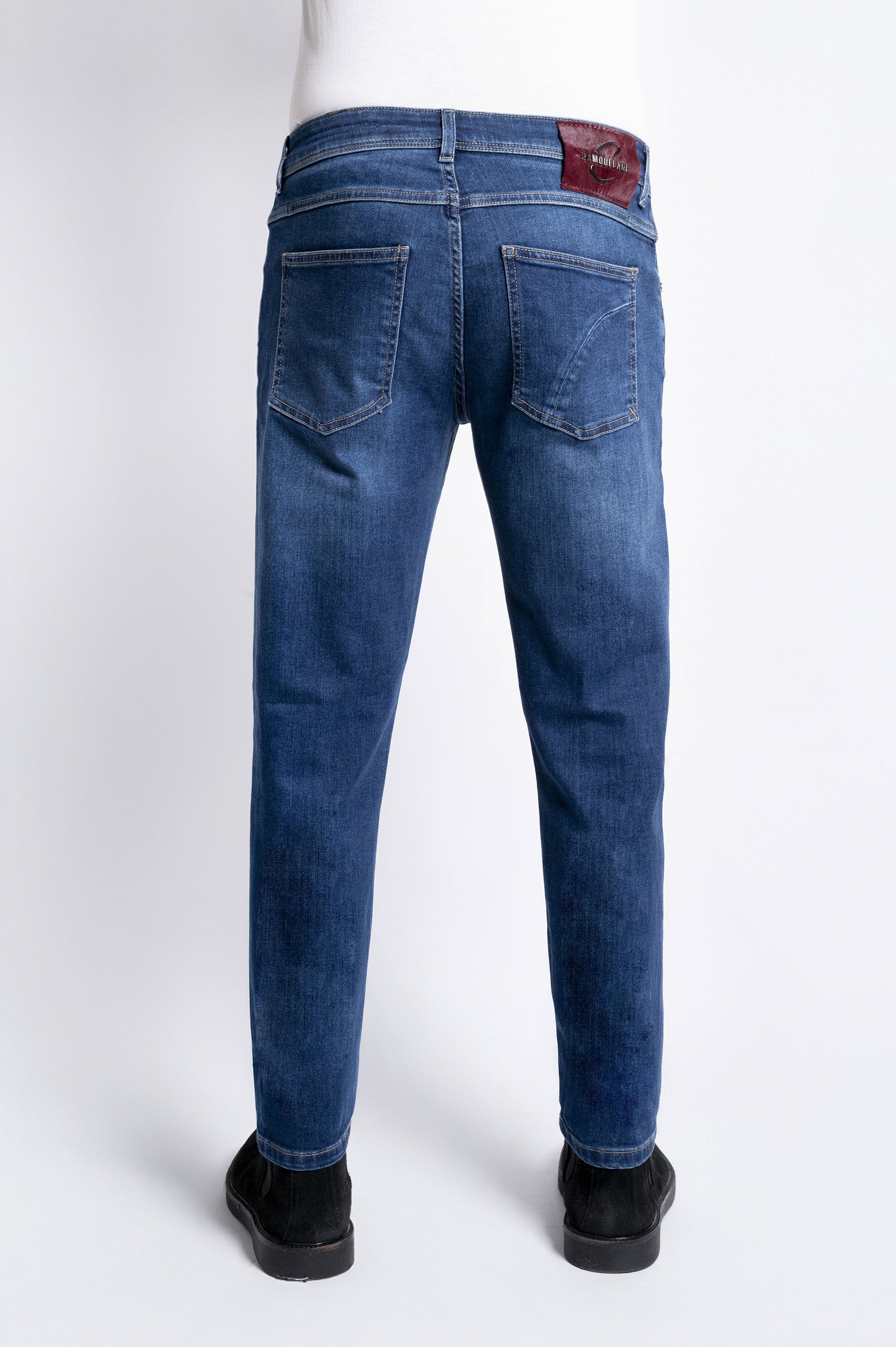 Best Five - CANDIANI Denim Super Stretch - D108 A694 Blue Denim