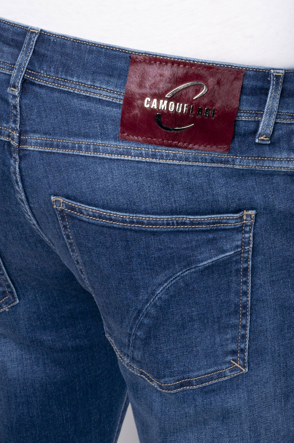 Best Five - CANDIANI Denim Super Stretch - D108 A694 Blue Denim