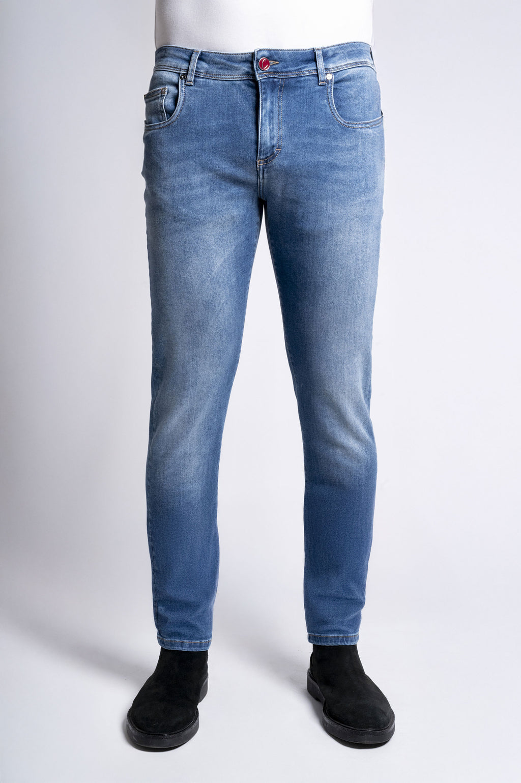 Best Five - CANDIANI Denim Super Stretch - D108 A906 Blue Denim