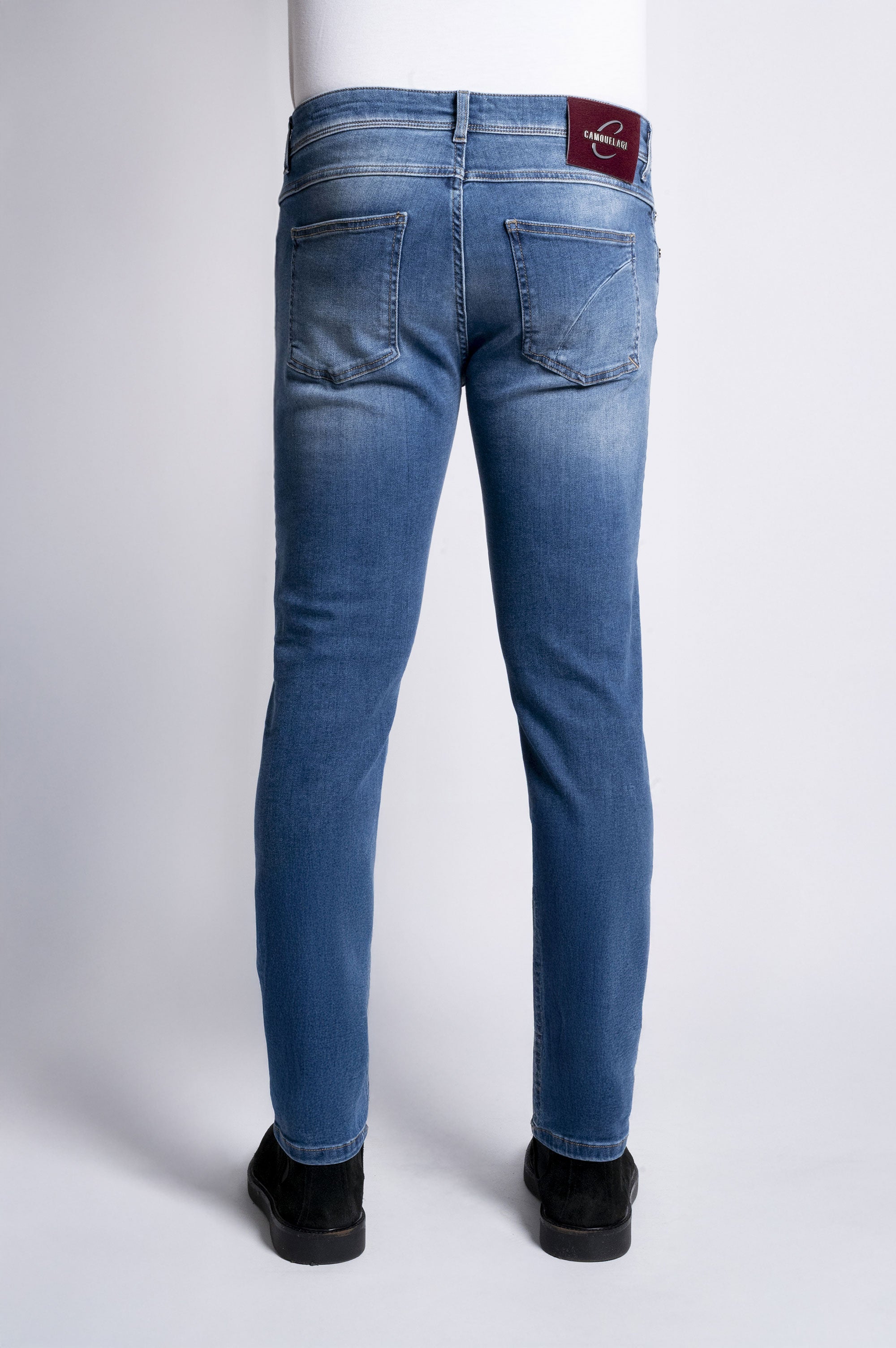 Best Five - CANDIANI Denim Super Stretch - D108 A906 Blue Denim