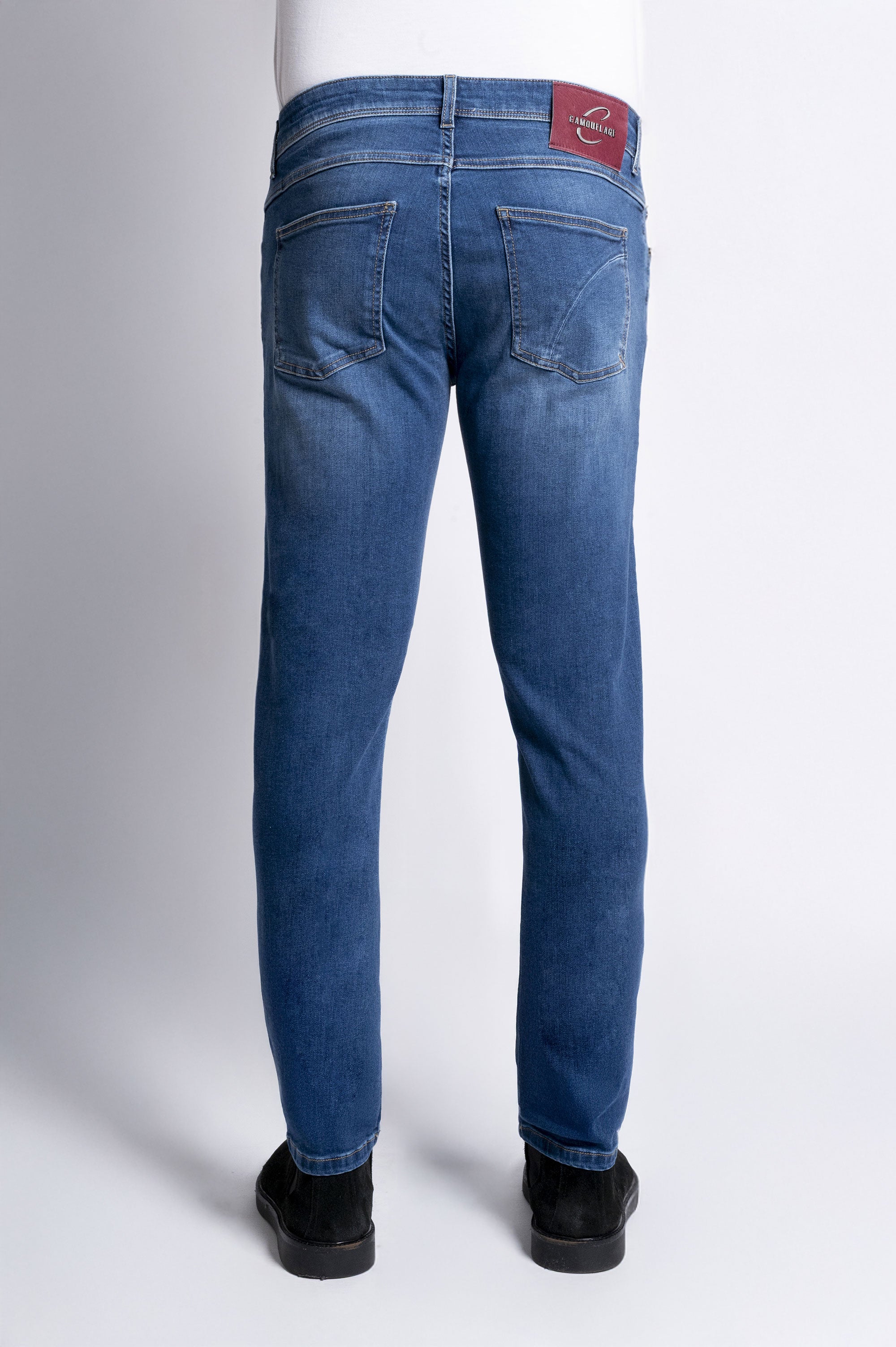 Best Five - CANDIANI Denim Super Stretch - D108 A908 Blue Denim