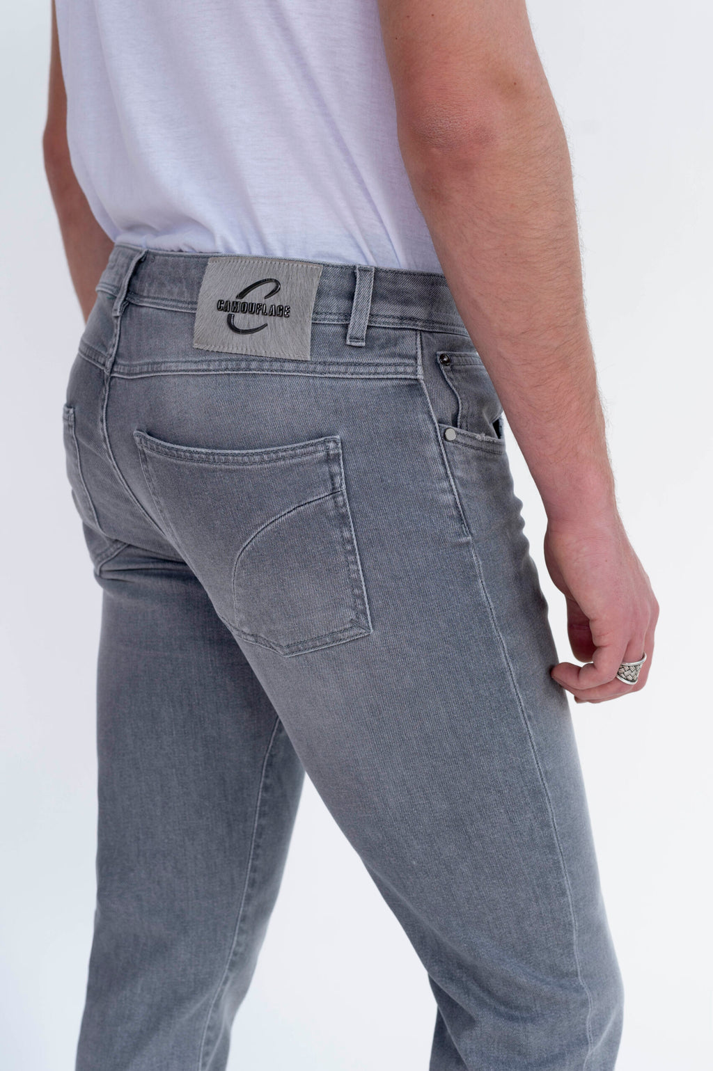 Best Five - Grey Denim Stretch - D21 A518