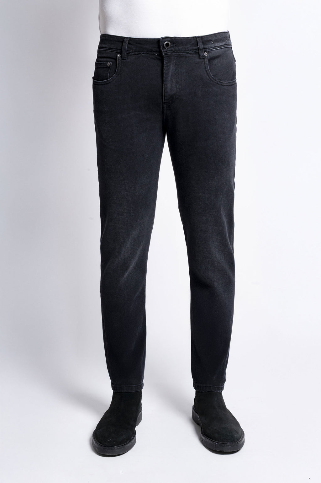 Best Five - Five-Pocket Jeans - D28 A681 Black Denim