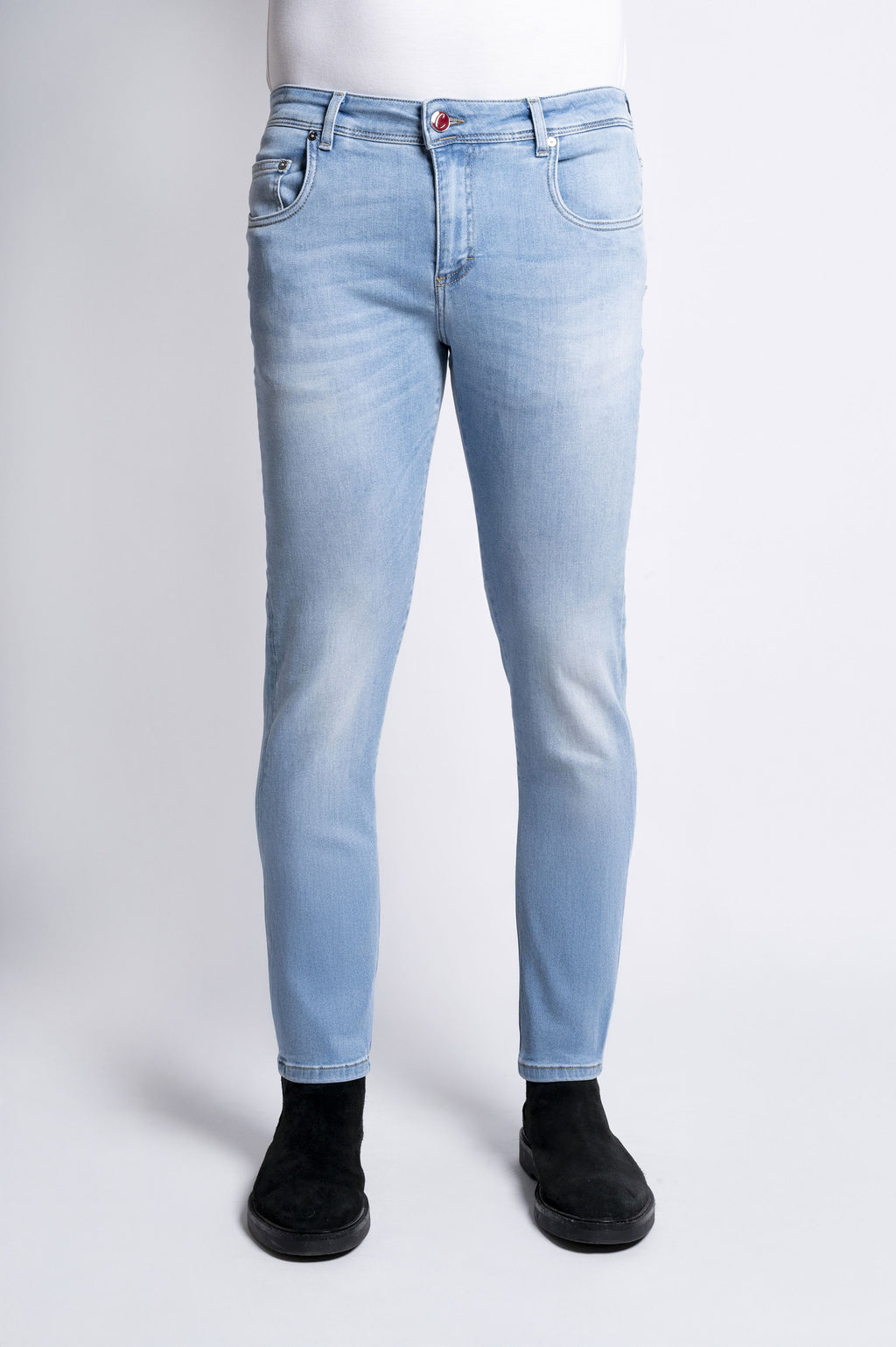 Best Five - CANDIANI Denim Super Stretch - D108 A739 Light Blue Denim