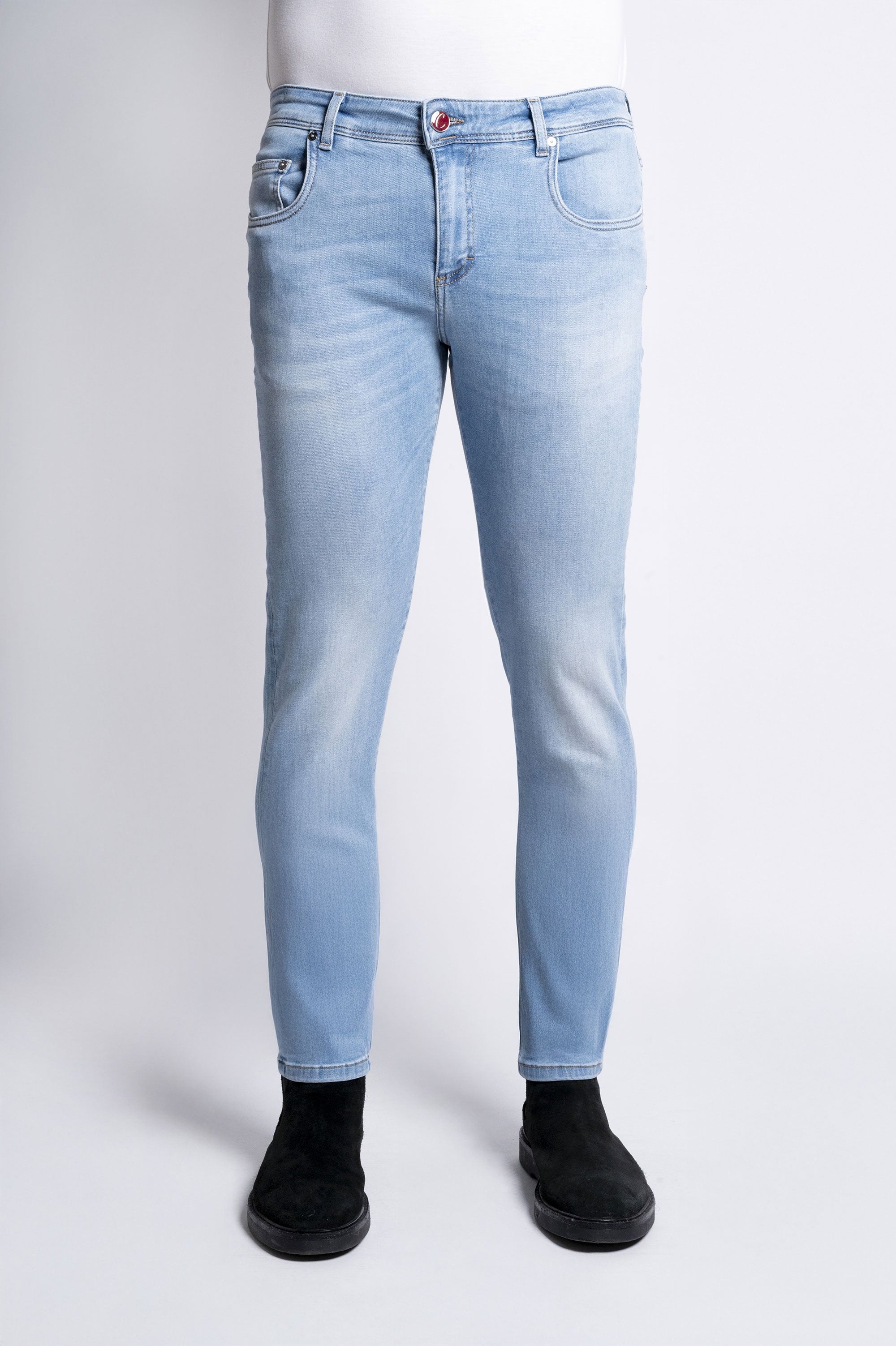 Best Five DL34 - CANDIANI Denim Super Stretch - D108 A739 Denim Azzurro