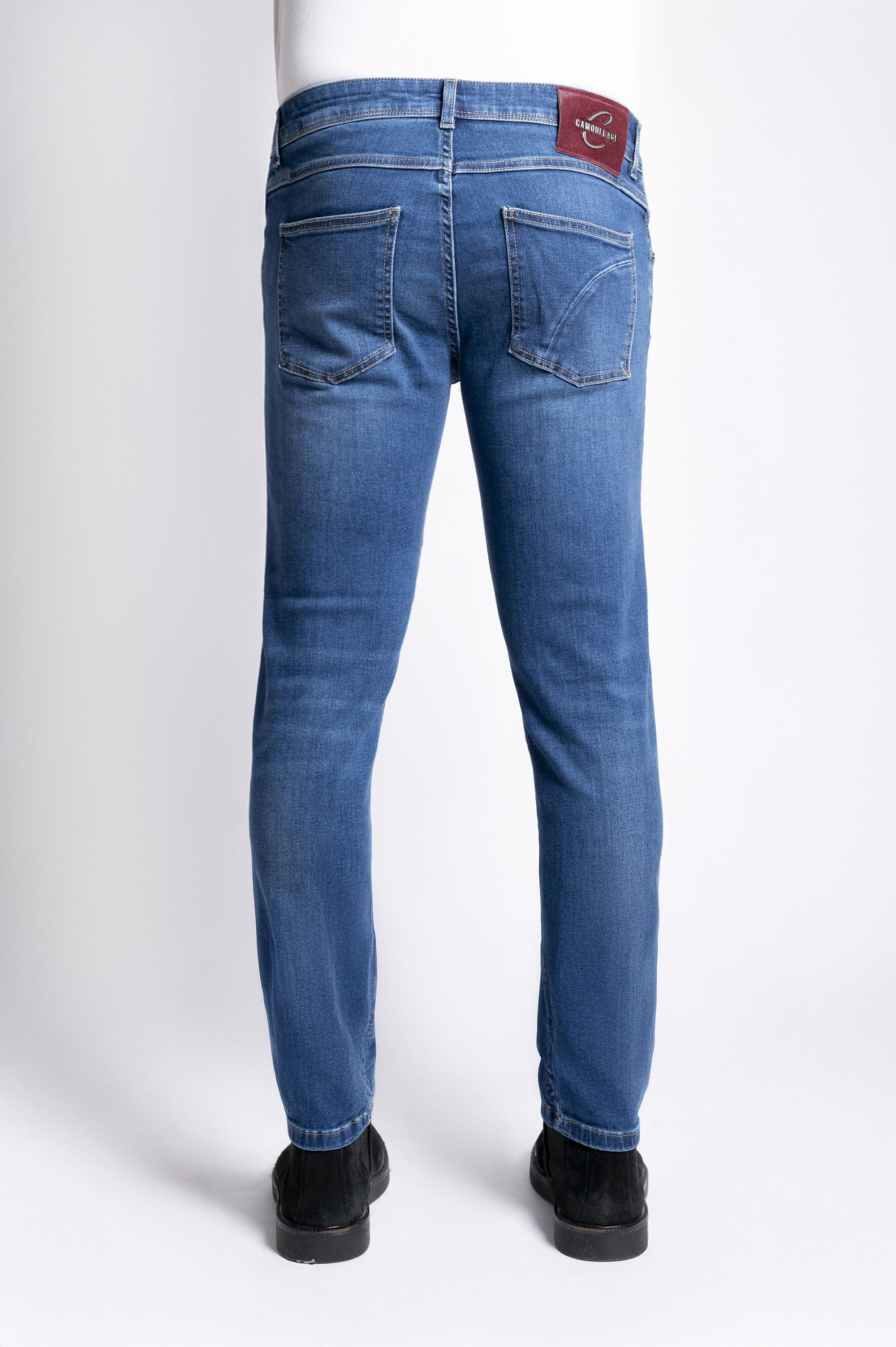 Best Five - CANDIANI Denim Super Stretch - D108 A907 Blue Denim