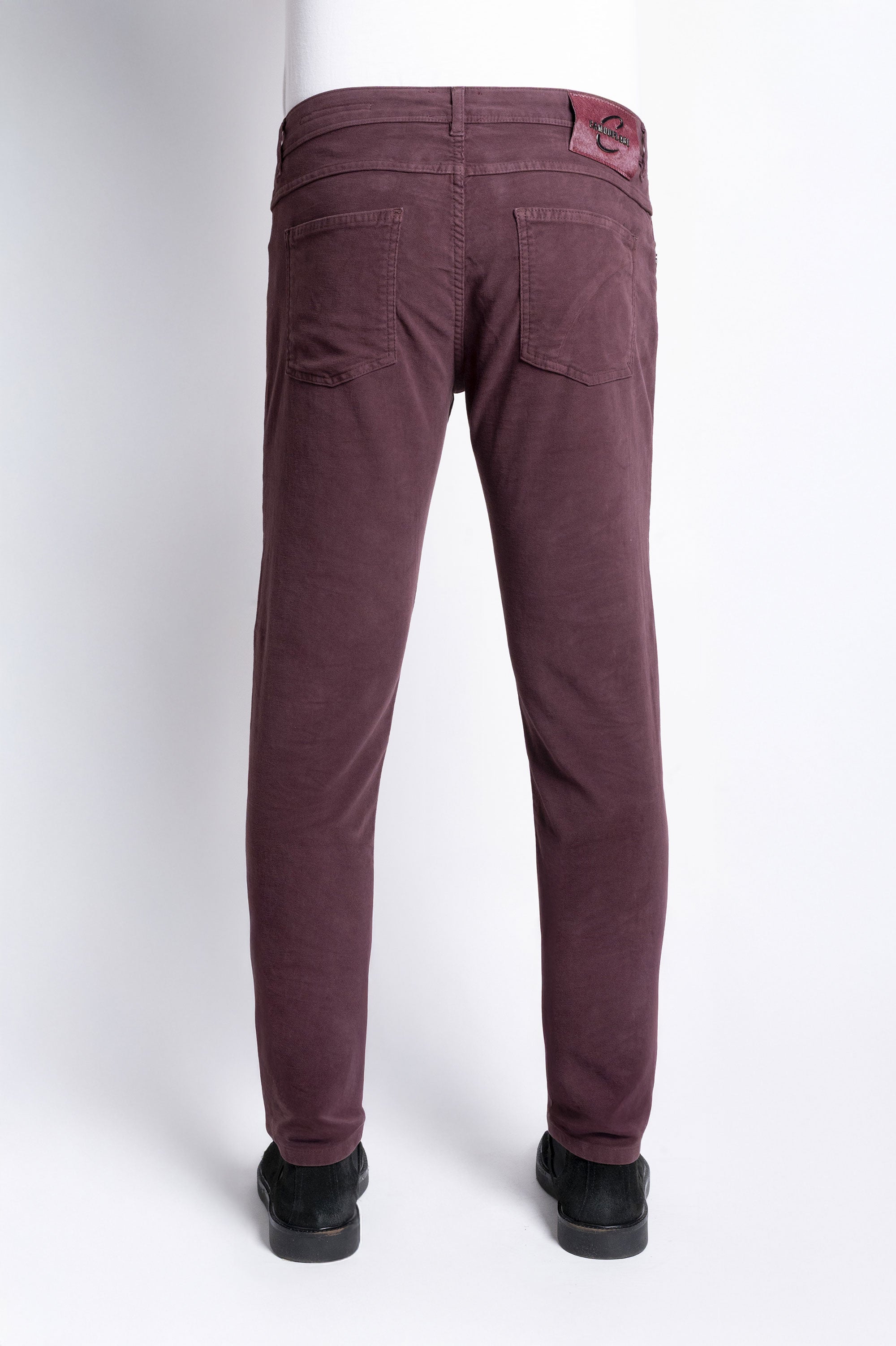 Best Five - Fustian five-pocket - T110 588 Deep Cherry STD