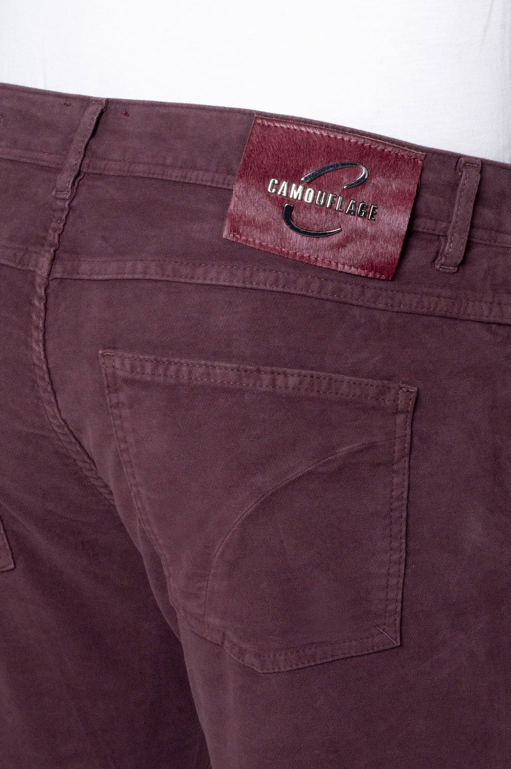 Best Five - Fustian five-pocket - T110 588 Deep Cherry STD