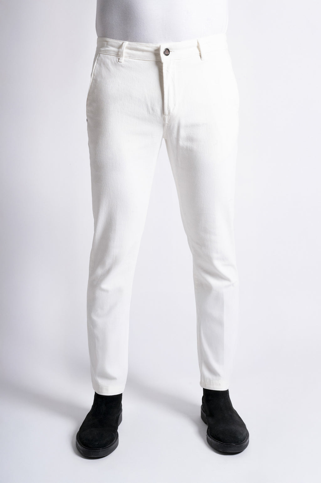 Chinos Rey 17 - Brushed Bull Stretch - T101 006 Panna STD