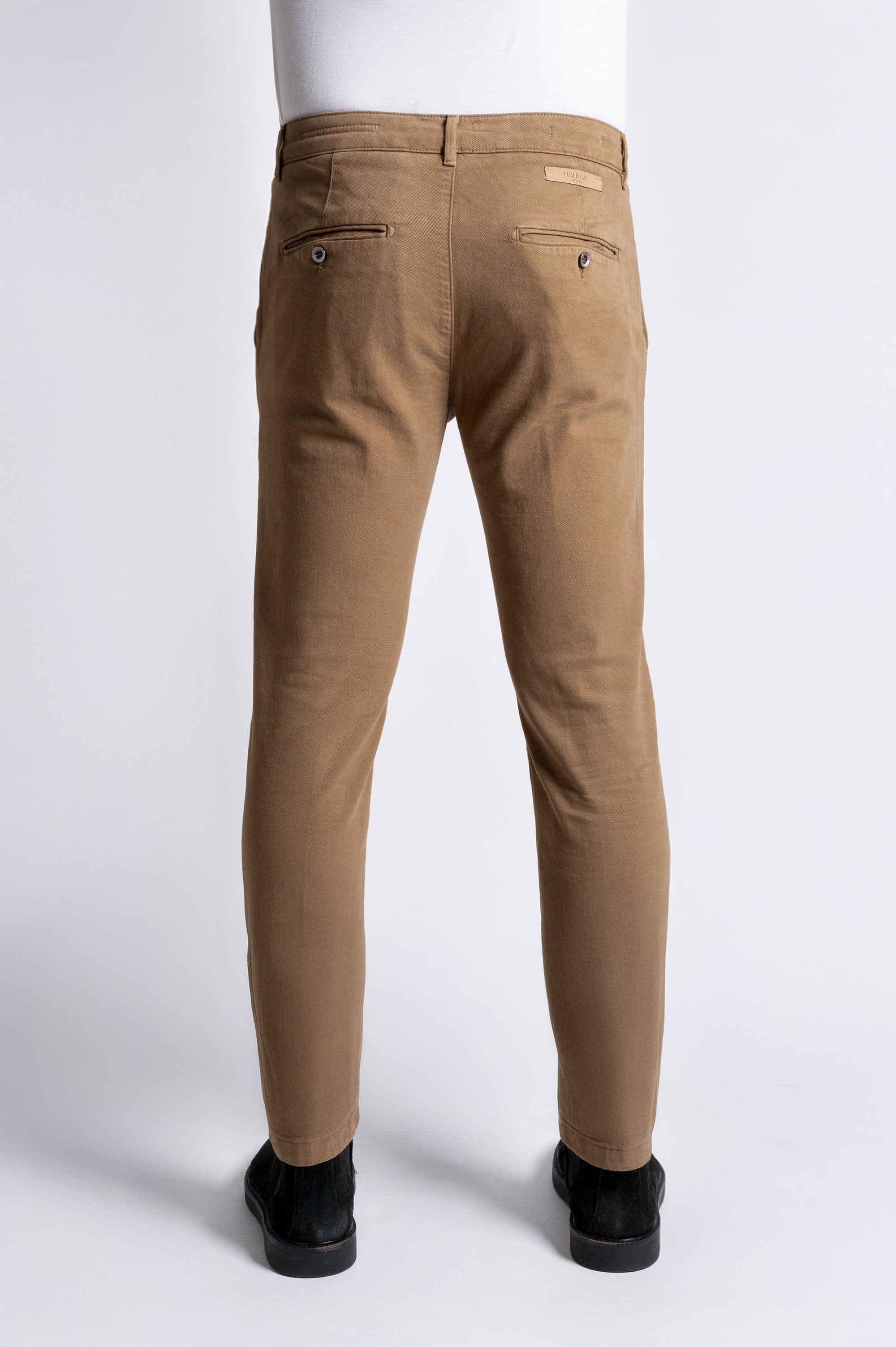 Chinos Rey 17 - Bull Smerigliato Stretch - T101 757 Caramel STD