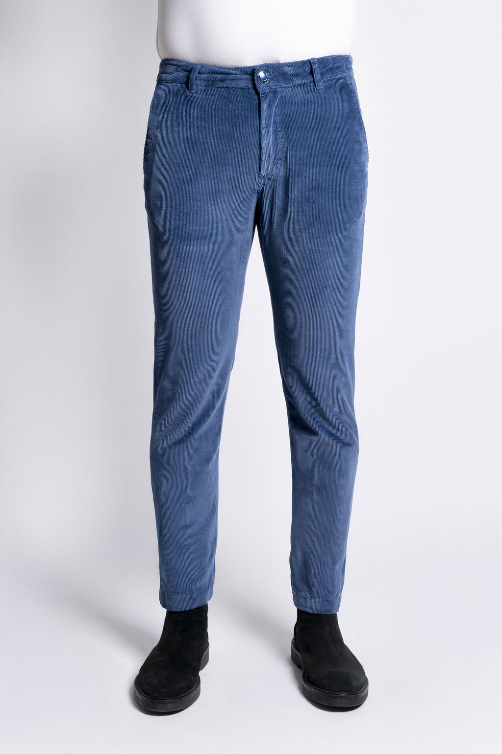 Chinos Rey 17 - Corduroy Enriched with Modal - T104 869 Royal Blue LTD
