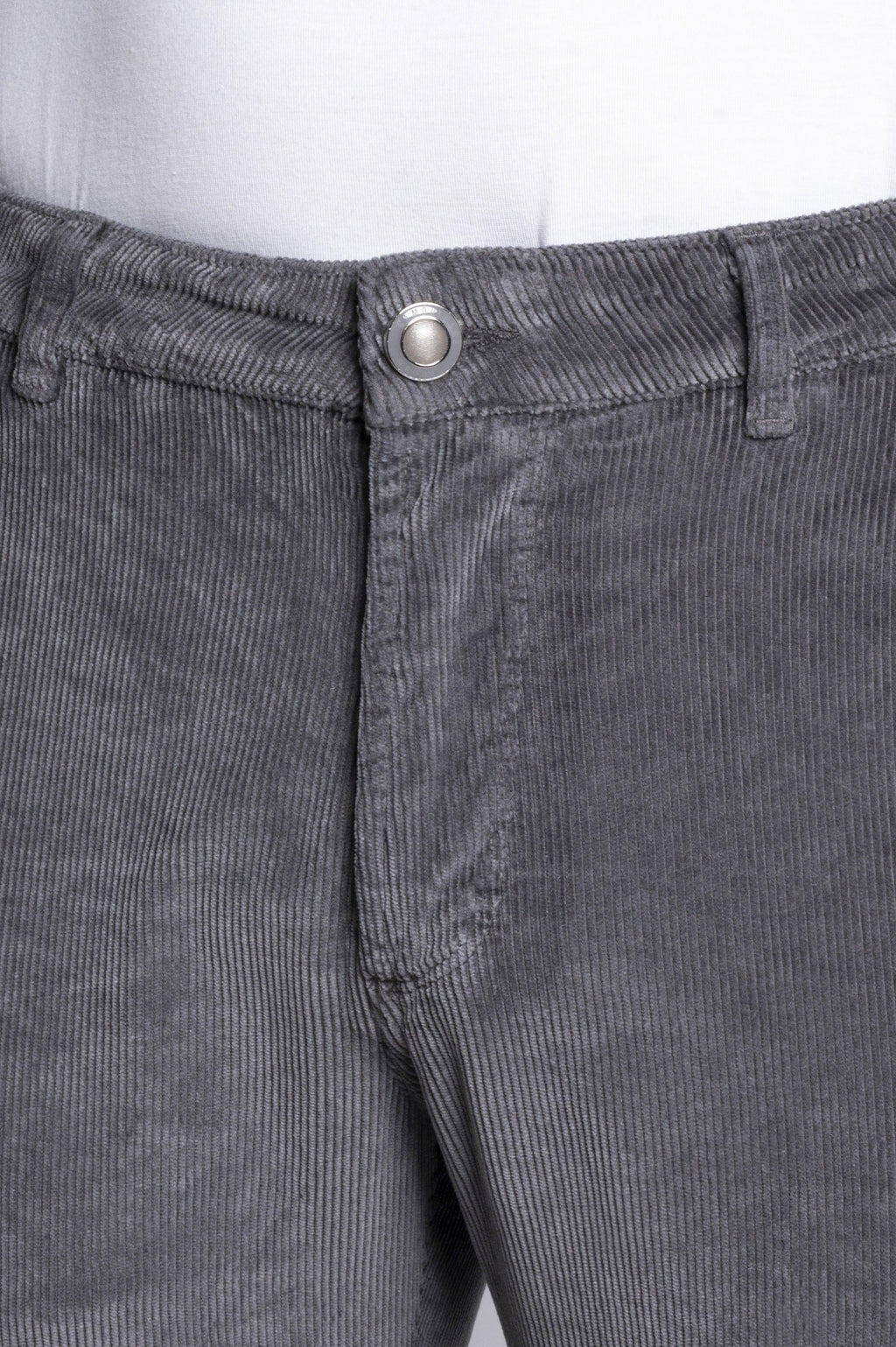 Chinos Rey 17 - Corduroy Enriched with Modal - T104 935 Piombo LTD
