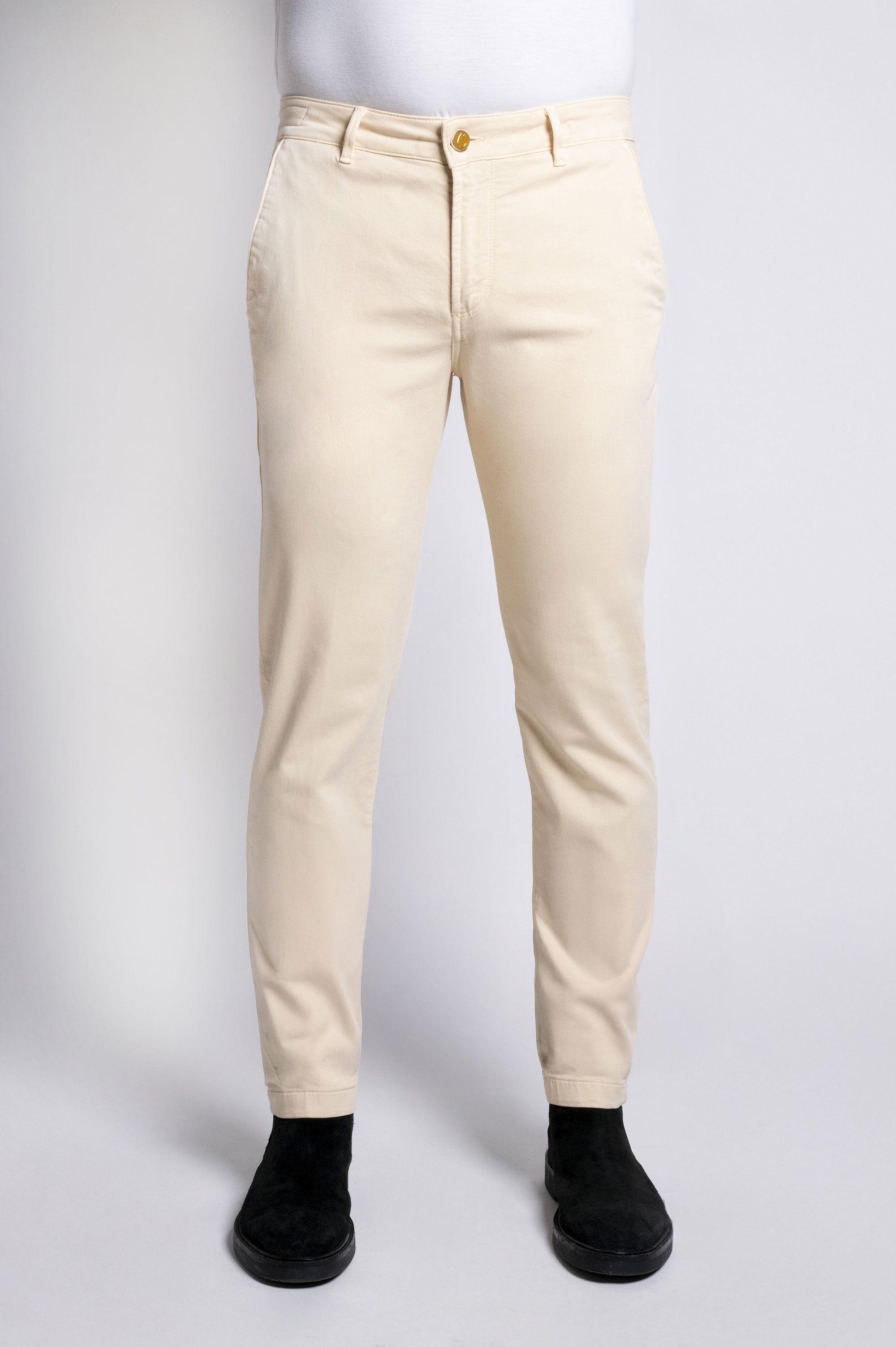 Chinos Rey 17 - Stretch Fleece - T153 009 Mastice STD