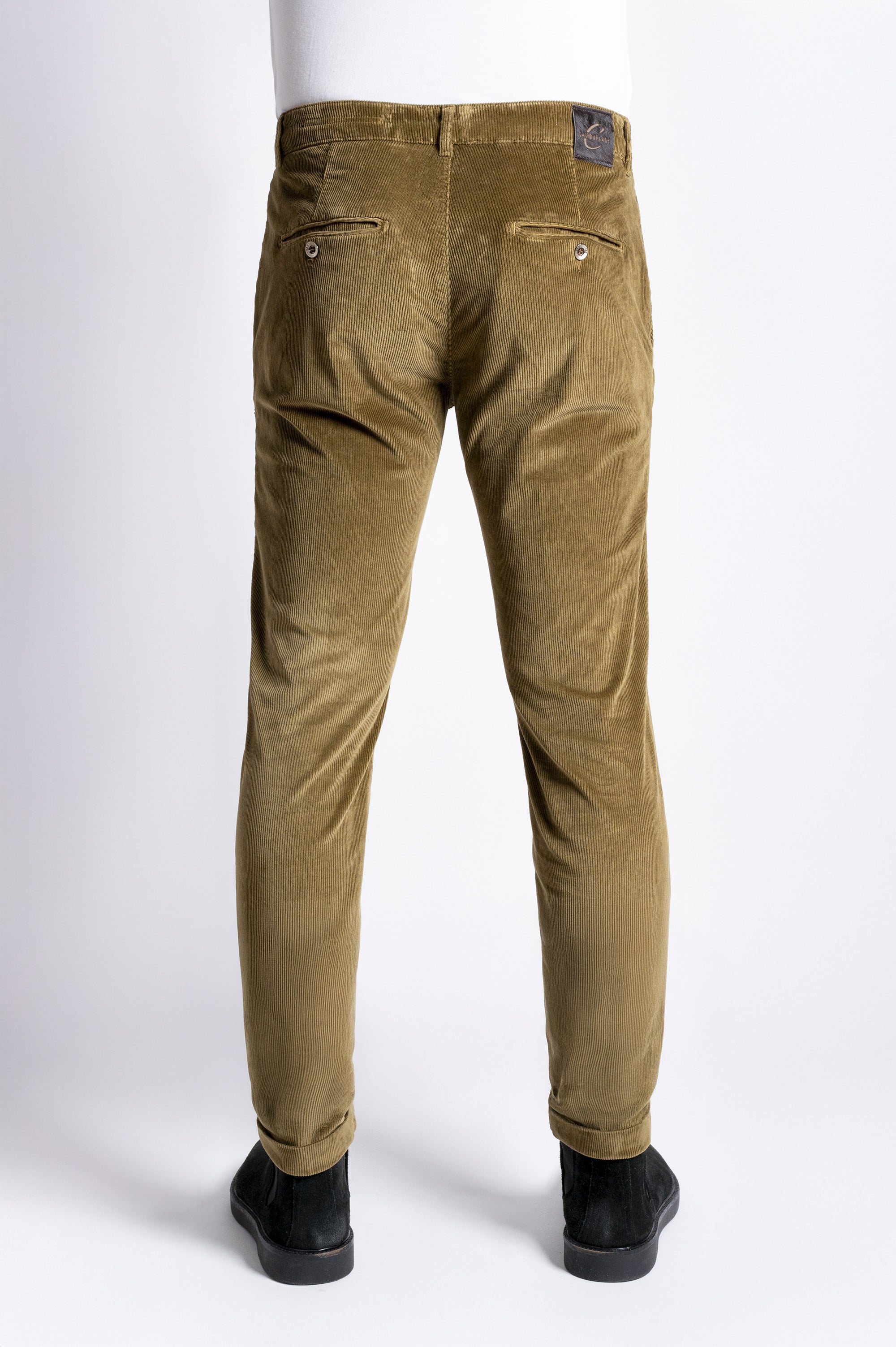Chinos Sand - Corduroy Enriched with Modal - T104 788 Origano STD