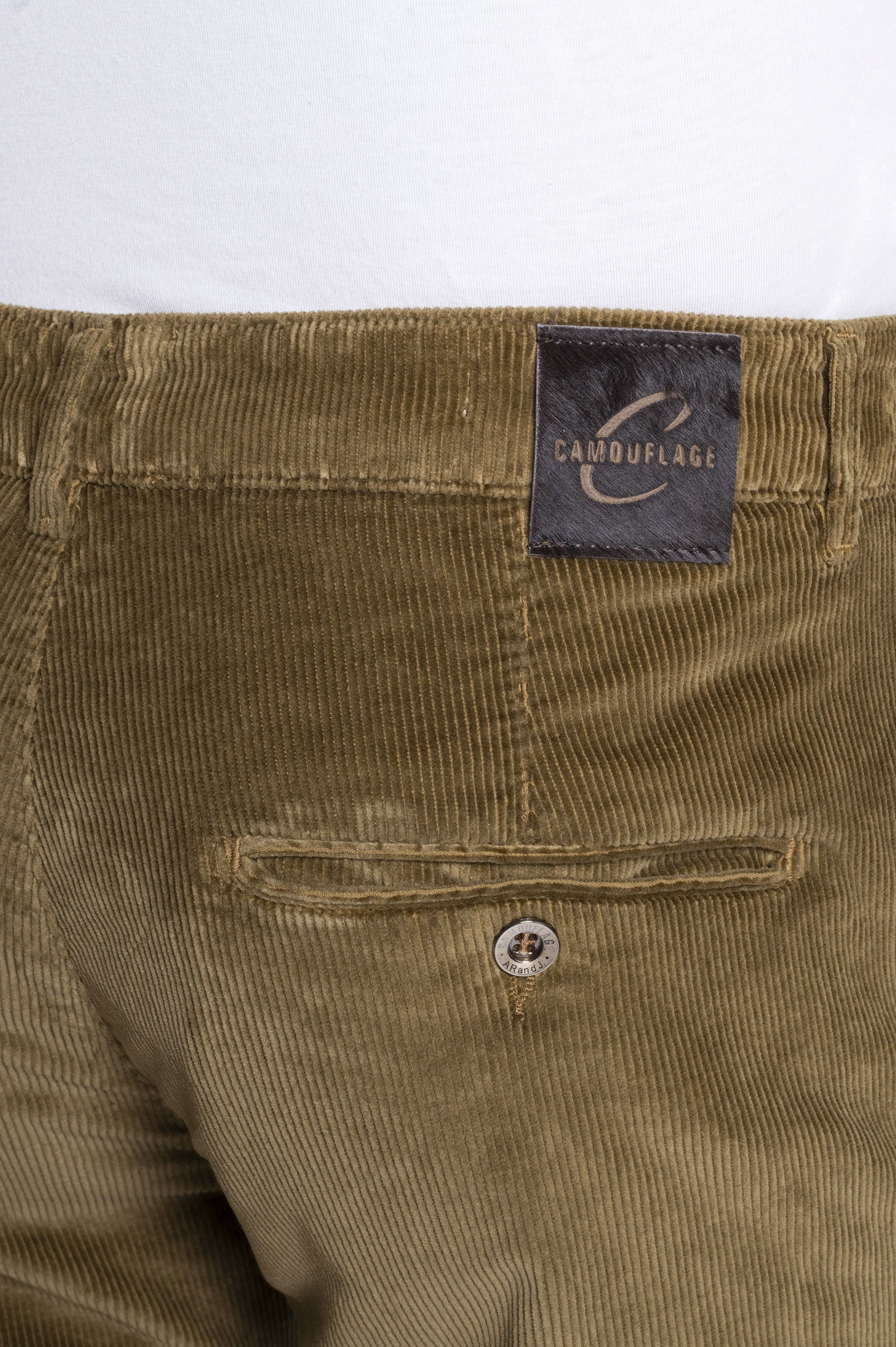Chinos Sand - Corduroy Enriched with Modal - T104 788 Origano STD